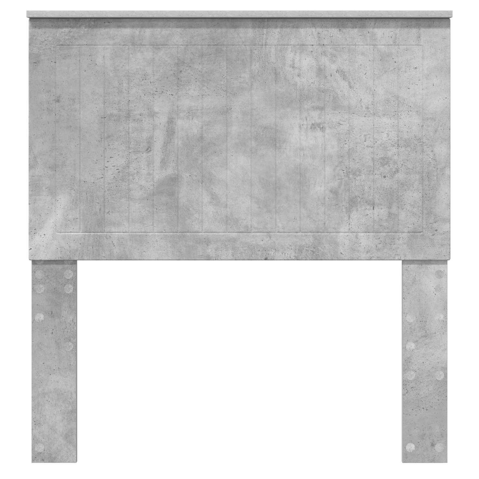 Hoofdbord met hoofdeinde Beton Grijs 90 cm Bewerkt hout is nu te koop bij PeponiXL, paradijselijk wonen!