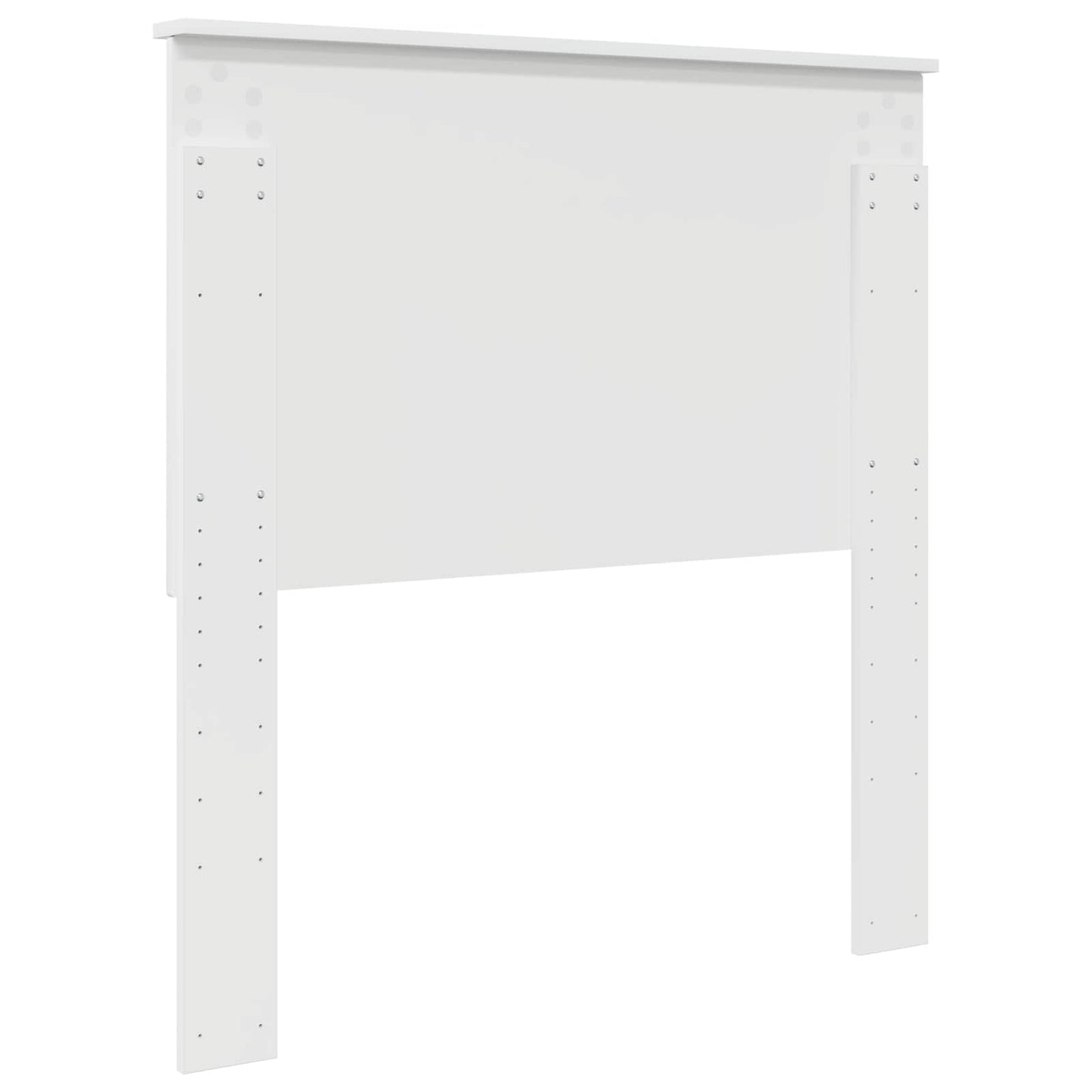 Hoofdbord met hoofdeinde Glanzend Wit 90 cm Bewerkt hout is nu te koop bij PeponiXL, paradijselijk wonen!