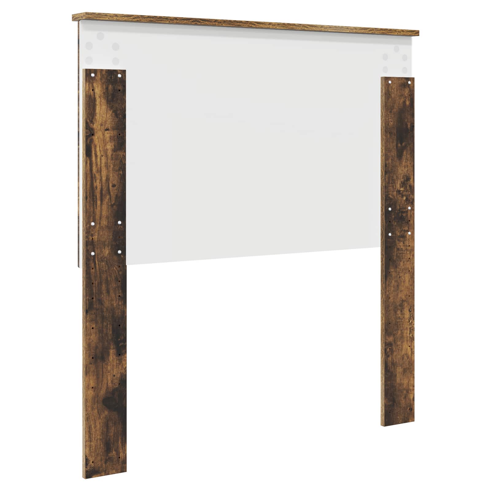 Hoofdbord met hoofdeinde Gerookt eiken 90 cm Bewerkt hout is nu te koop bij PeponiXL, paradijselijk wonen!