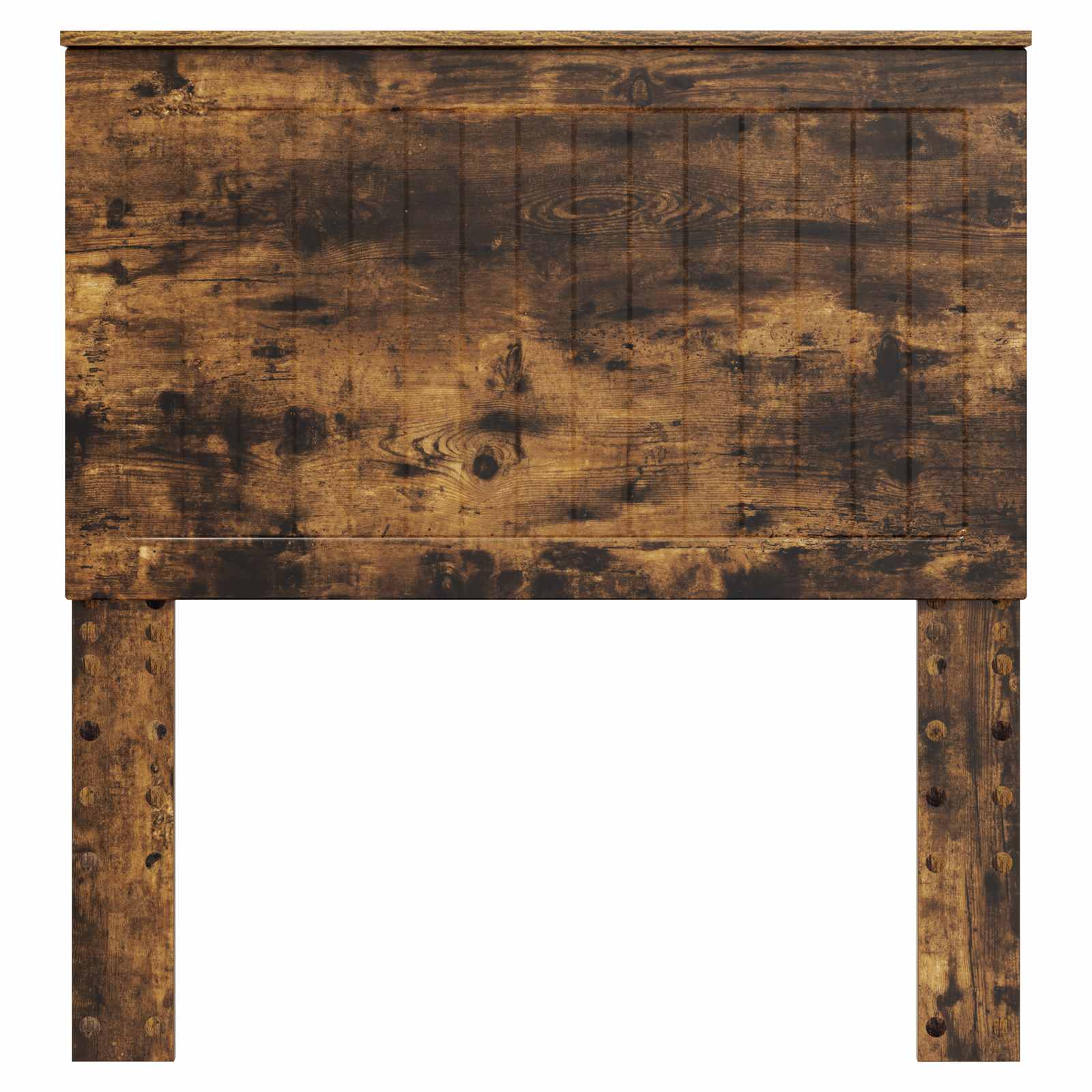 Hoofdbord met hoofdeinde Gerookt eiken 90 cm Bewerkt hout is nu te koop bij PeponiXL, paradijselijk wonen!