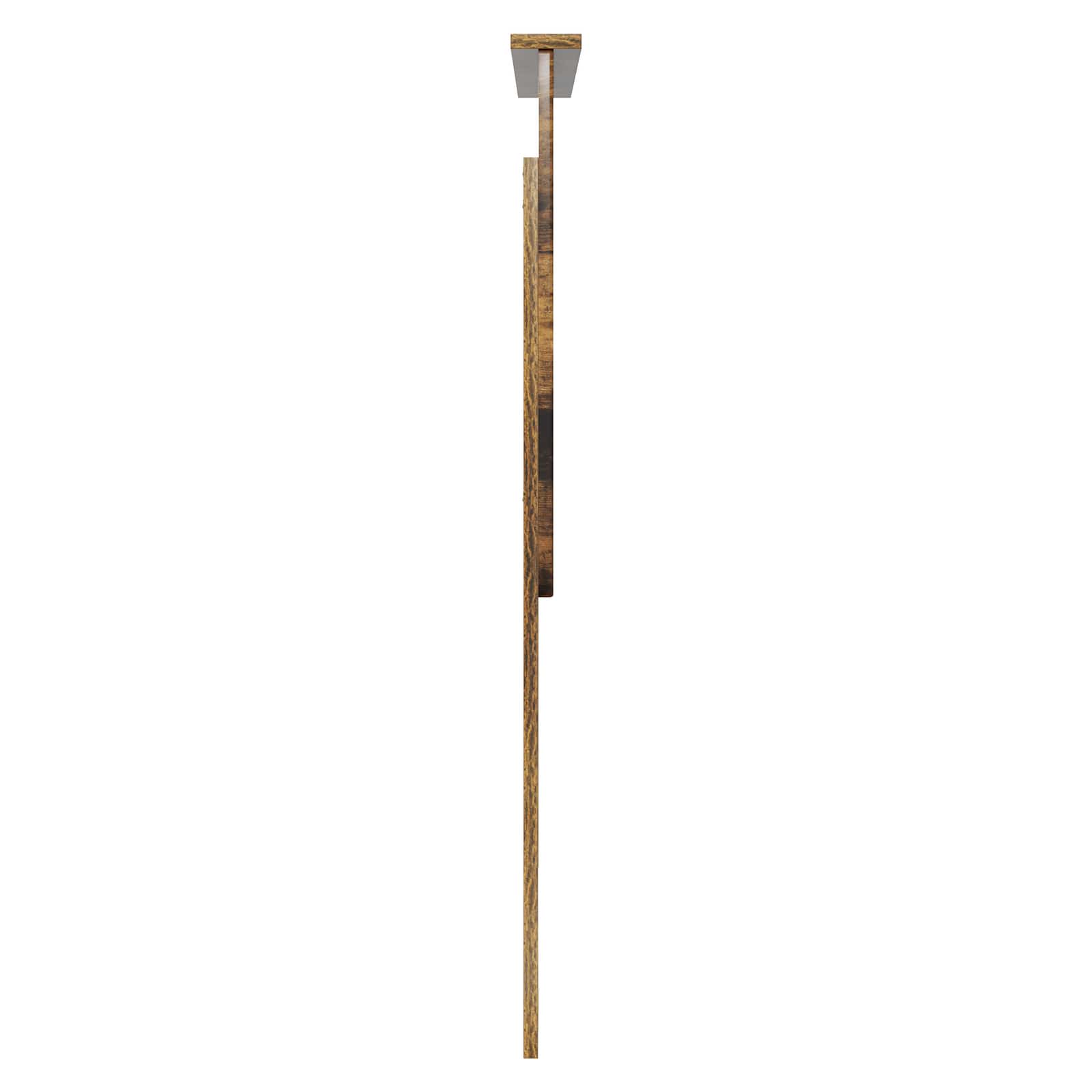 Hoofdbord met hoofdeinde Gerookt eiken 90 cm Bewerkt hout is nu te koop bij PeponiXL, paradijselijk wonen!
