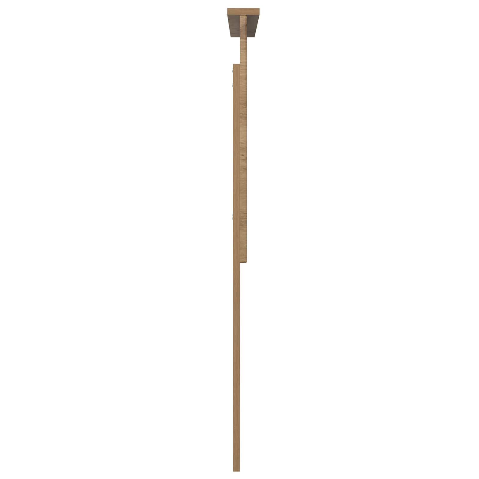 Hoofdbord met hoofdeinde Artisan Eiken 90 cm Bewerkt hout is nu te koop bij PeponiXL, paradijselijk wonen!
