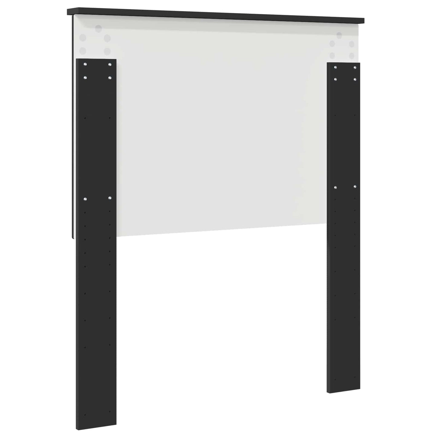 Hoofdbord met hoofdeinde Zwart Eiken 80 cm Bewerkt hout is nu te koop bij PeponiXL, paradijselijk wonen!