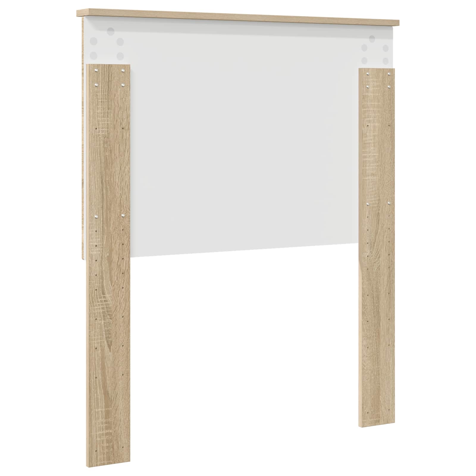 Hoofdbord met hoofdeinde Sonoma Eiken 80 cm Bewerkt hout is nu te koop bij PeponiXL, paradijselijk wonen!