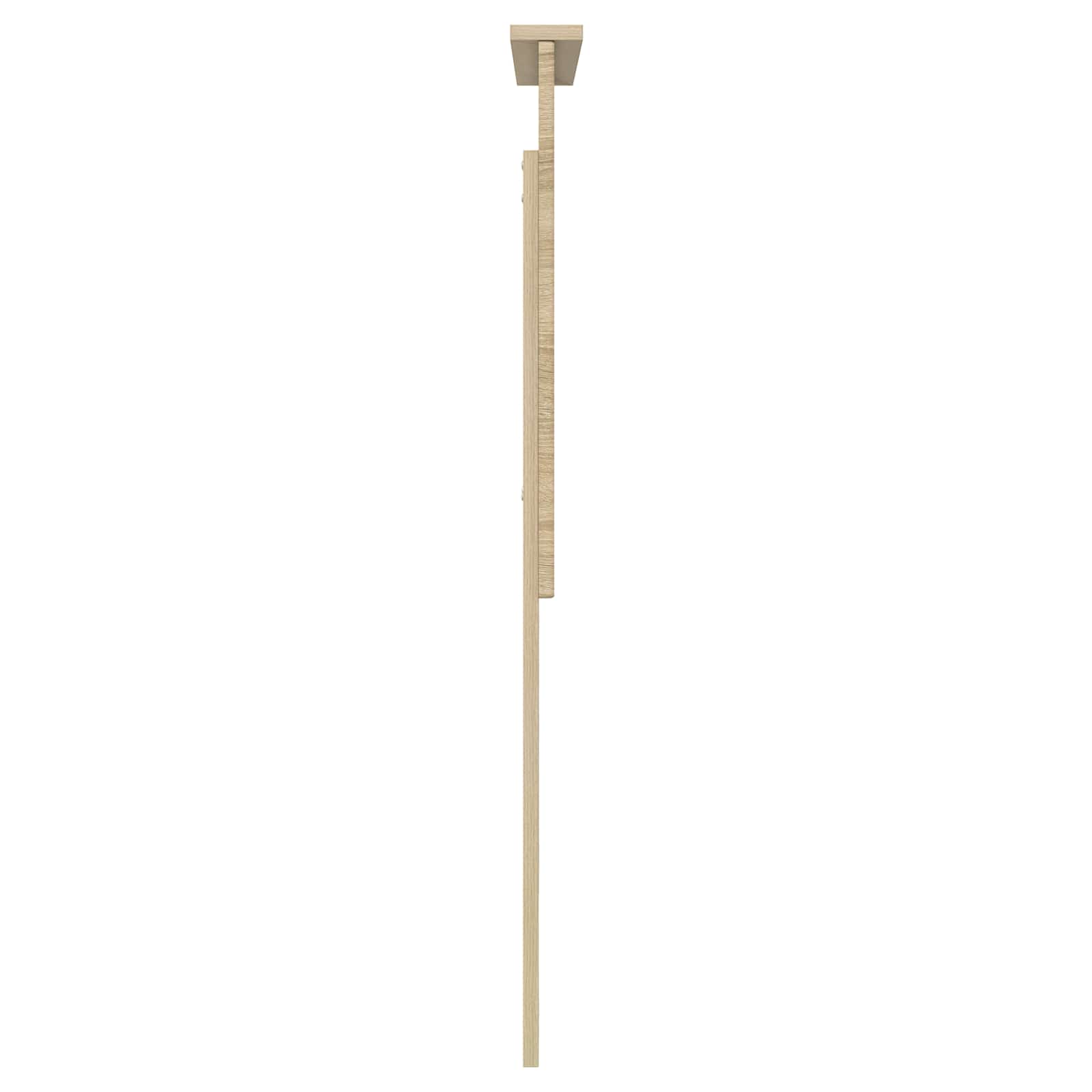 Hoofdbord met hoofdeinde Sonoma Eiken 80 cm Bewerkt hout is nu te koop bij PeponiXL, paradijselijk wonen!