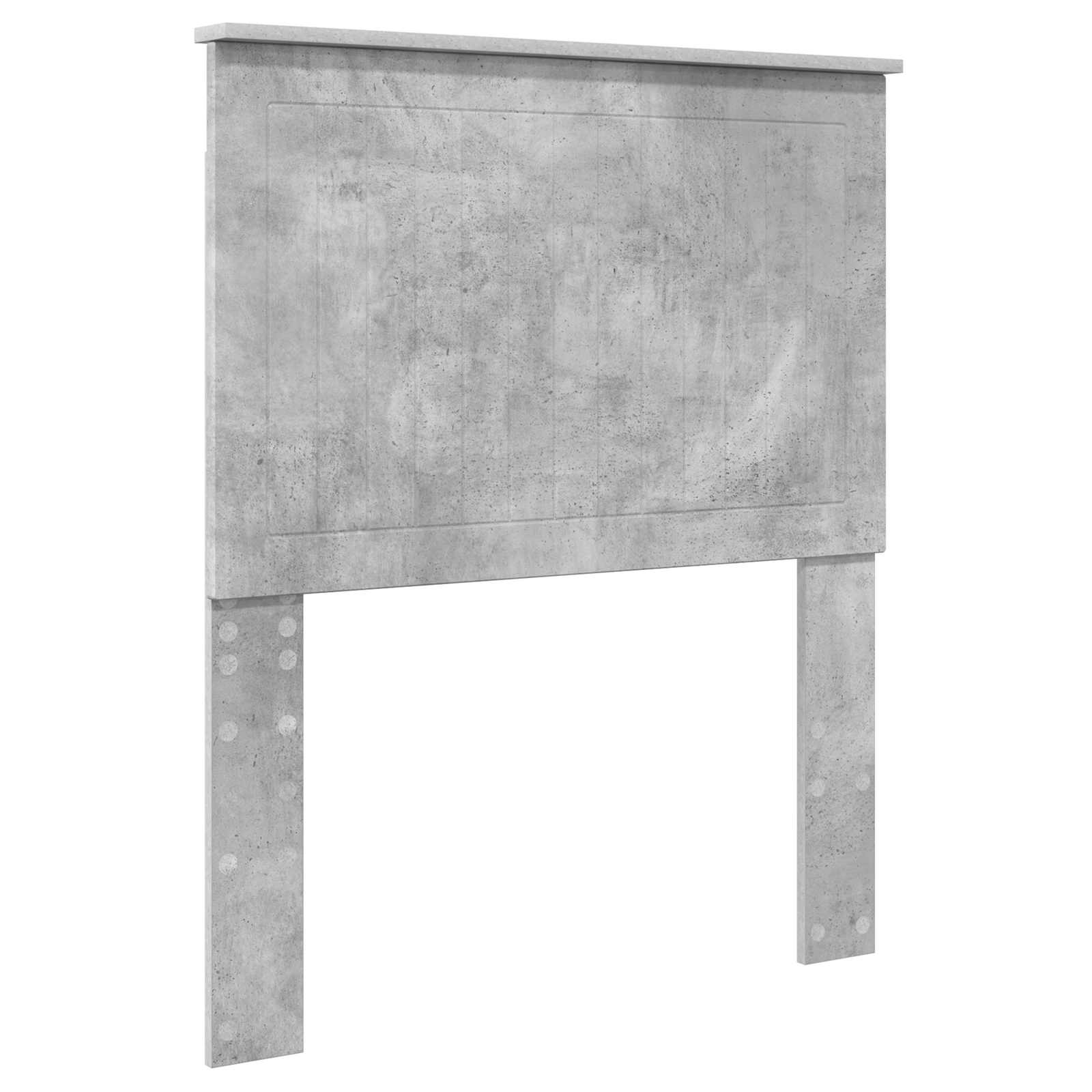 Hoofdbord met hoofdeinde Beton Grijs 80 cm Bewerkt hout is nu te koop bij PeponiXL, paradijselijk wonen!