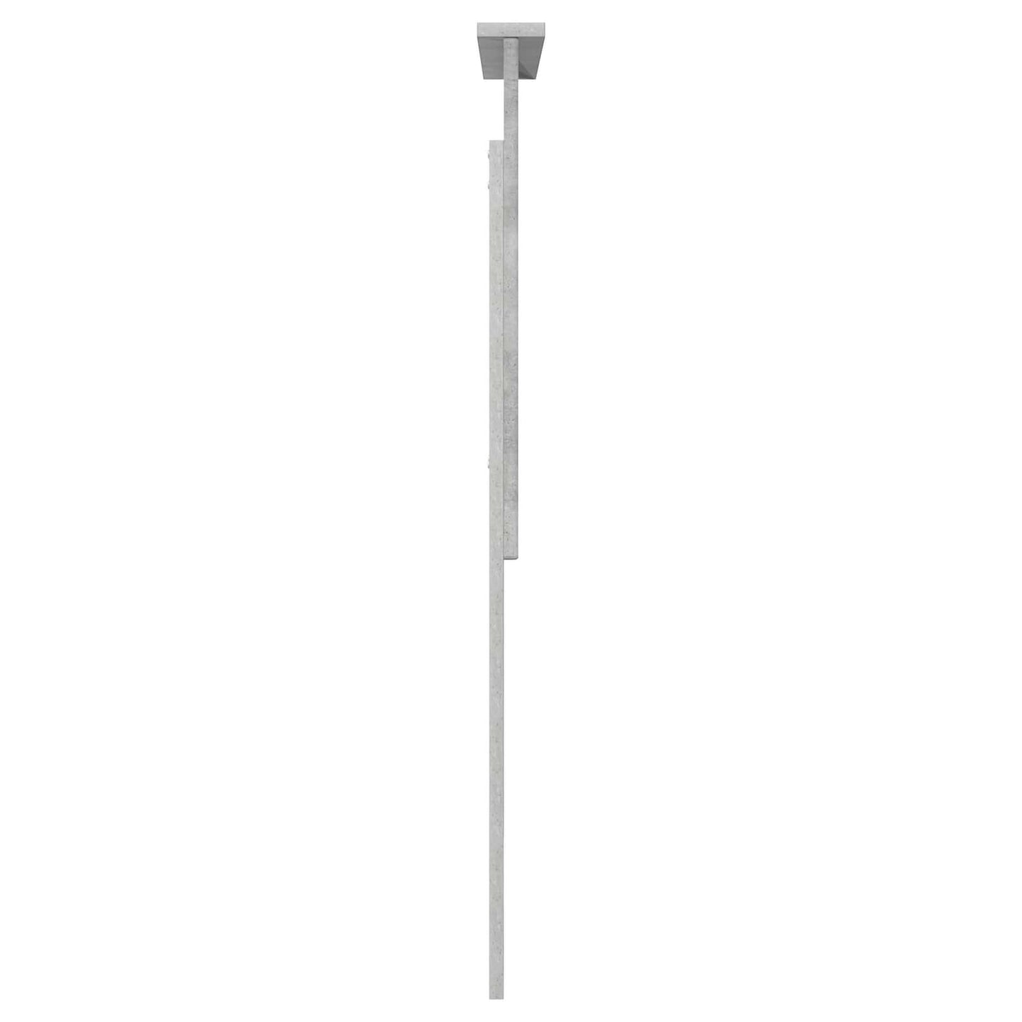 Hoofdbord met hoofdeinde Beton Grijs 80 cm Bewerkt hout is nu te koop bij PeponiXL, paradijselijk wonen!
