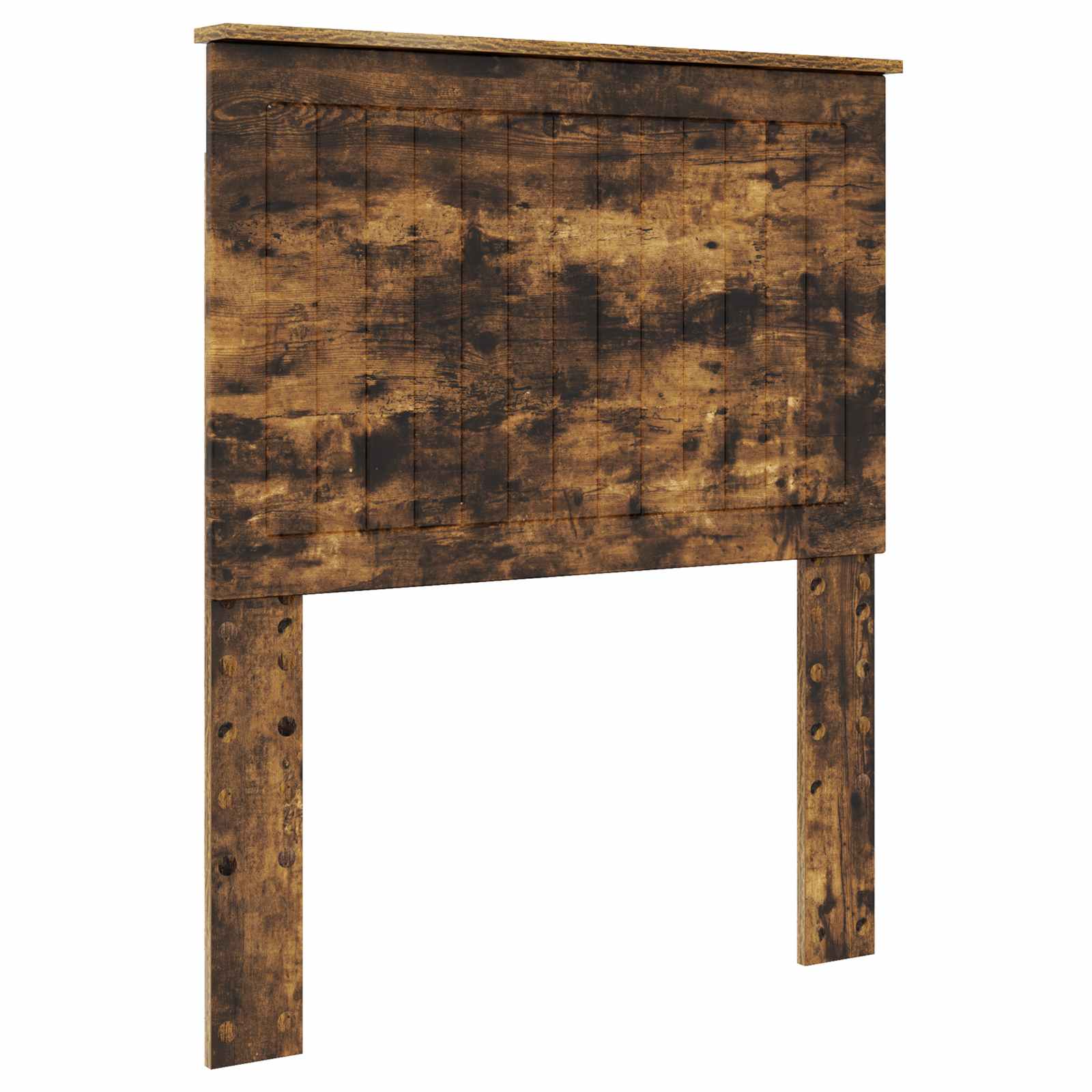 Hoofdbord met hoofdeinde Gerookt eiken 80 cm Bewerkt hout is nu te koop bij PeponiXL, paradijselijk wonen!