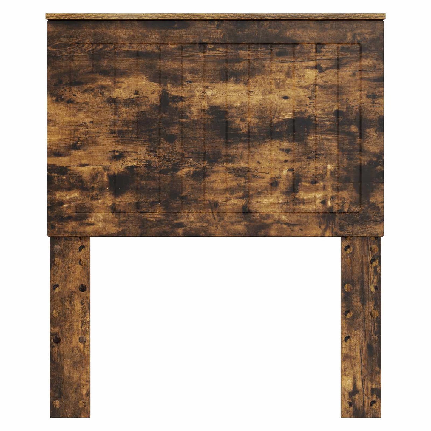Hoofdbord met hoofdeinde Gerookt eiken 80 cm Bewerkt hout is nu te koop bij PeponiXL, paradijselijk wonen!