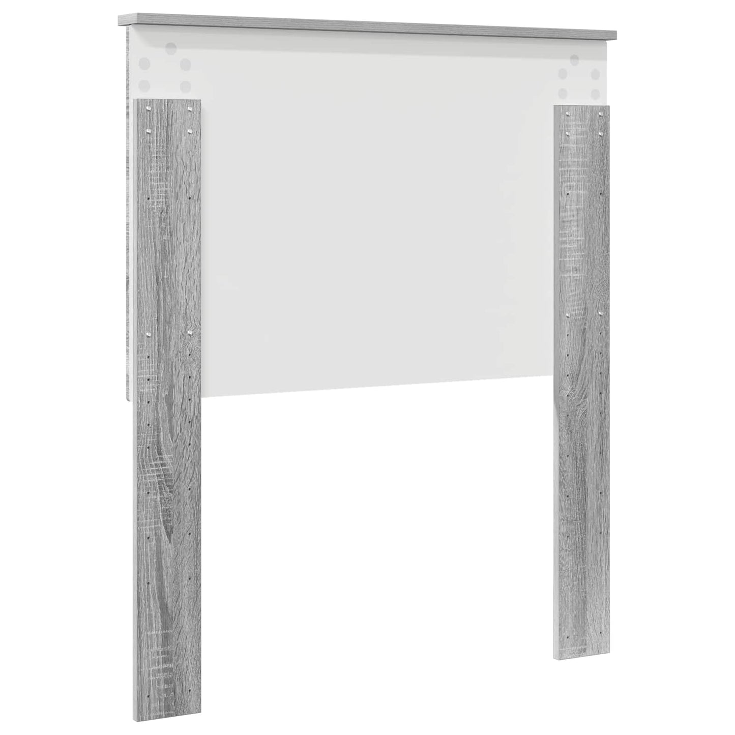 Hoofdbord met hoofdeinde Grijs Sonoma 80 cm Bewerkt hout is nu te koop bij PeponiXL, paradijselijk wonen!