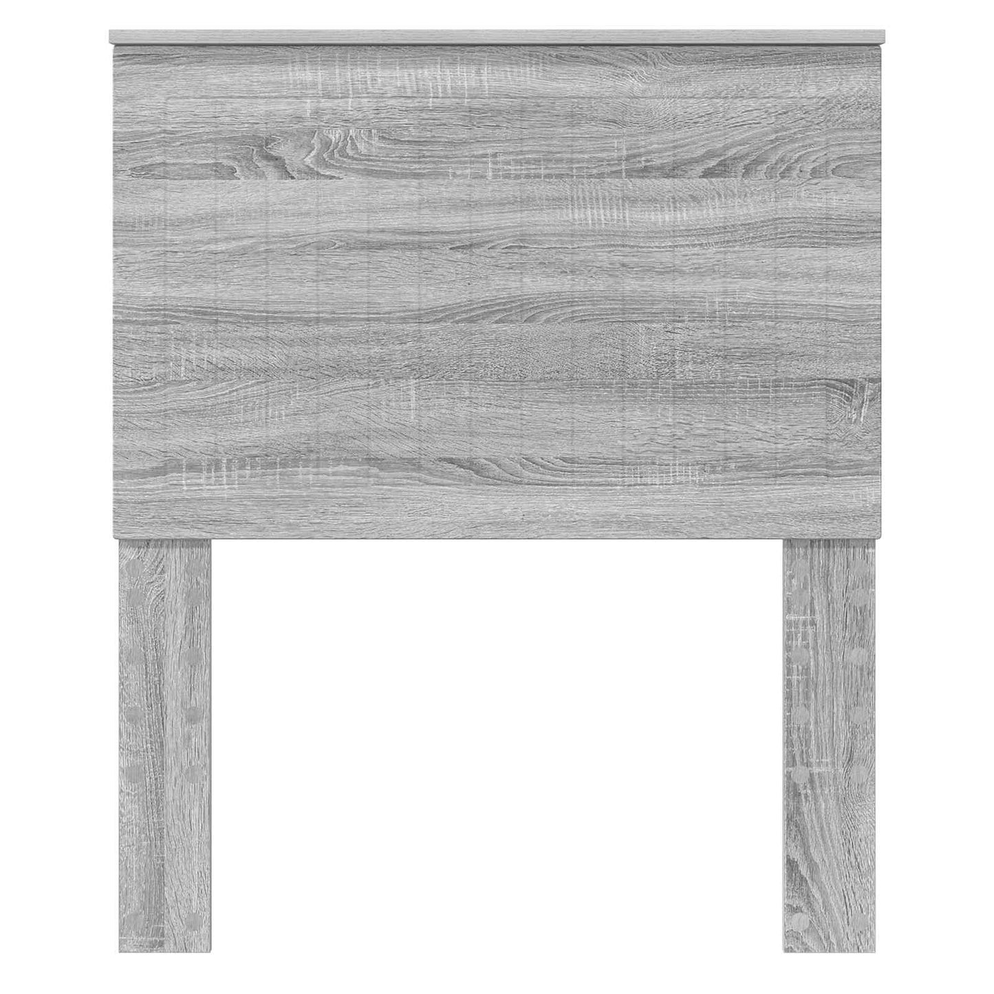 Hoofdbord met hoofdeinde Grijs Sonoma 80 cm Bewerkt hout is nu te koop bij PeponiXL, paradijselijk wonen!