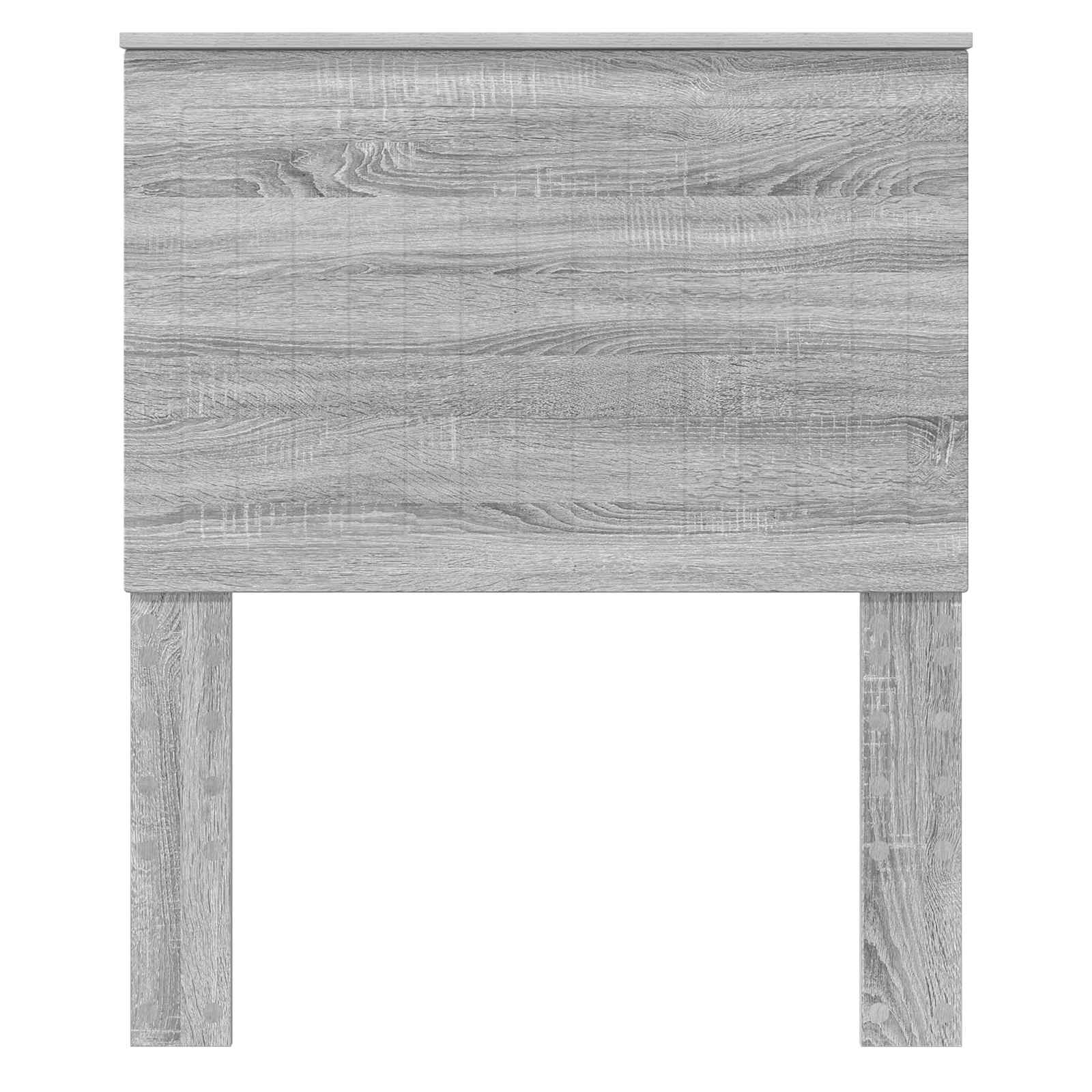 Hoofdbord met hoofdeinde Grijs Sonoma 80 cm Bewerkt hout is nu te koop bij PeponiXL, paradijselijk wonen!