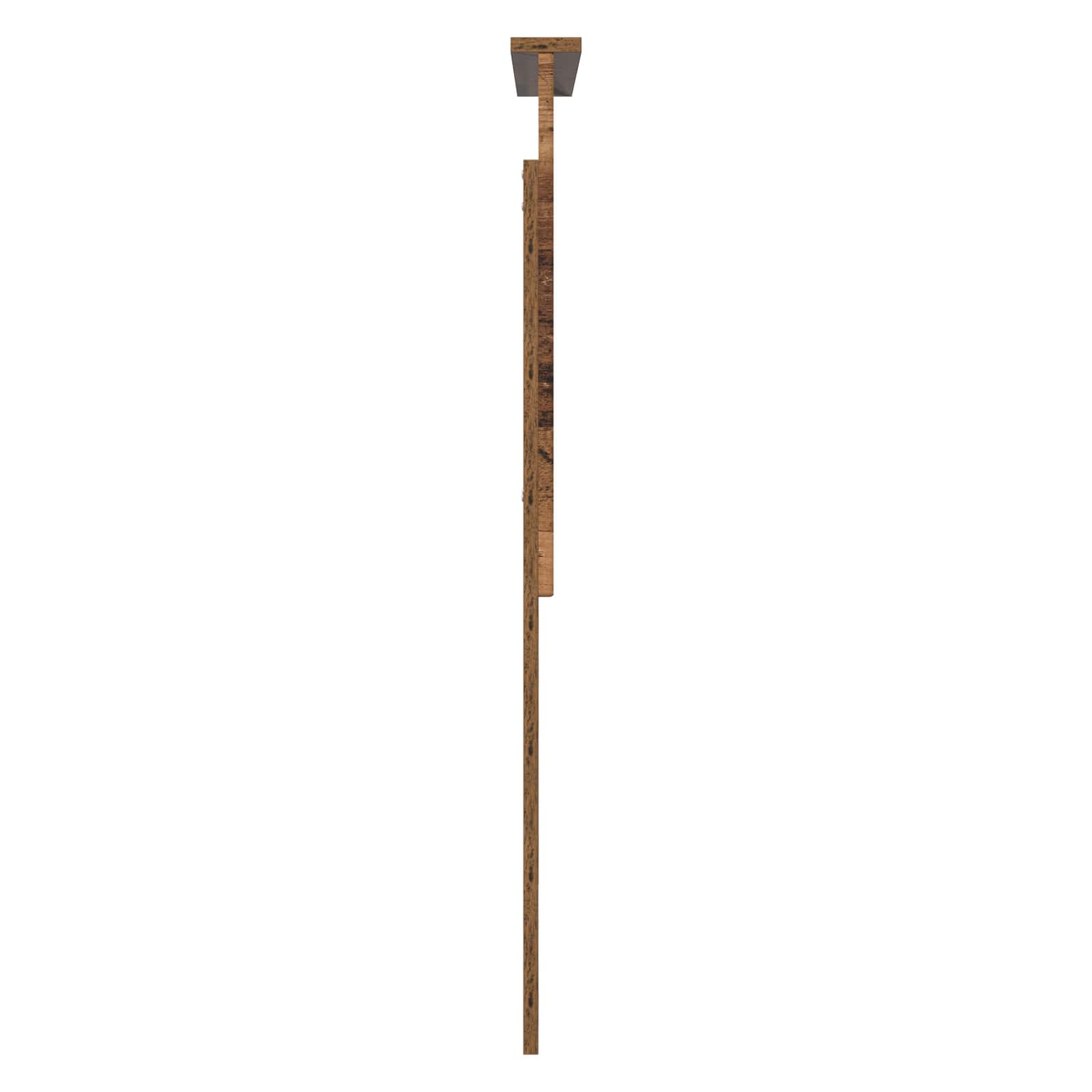 Hoofdbord met hoofdeinde Oud Hout 80 cm Bewerkt hout is nu te koop bij PeponiXL, paradijselijk wonen!