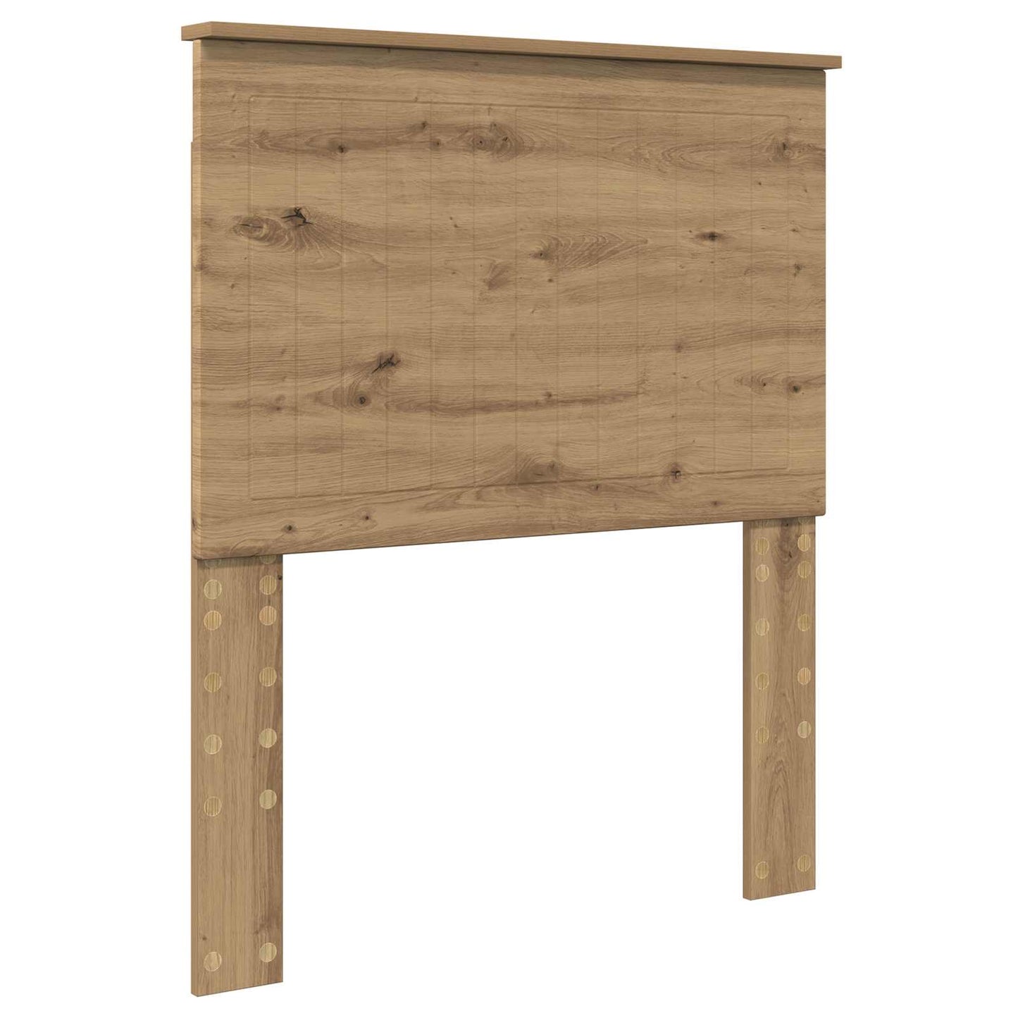 Hoofdbord met hoofdeinde Artisan Eiken 80 cm Bewerkt hout is nu te koop bij PeponiXL, paradijselijk wonen!