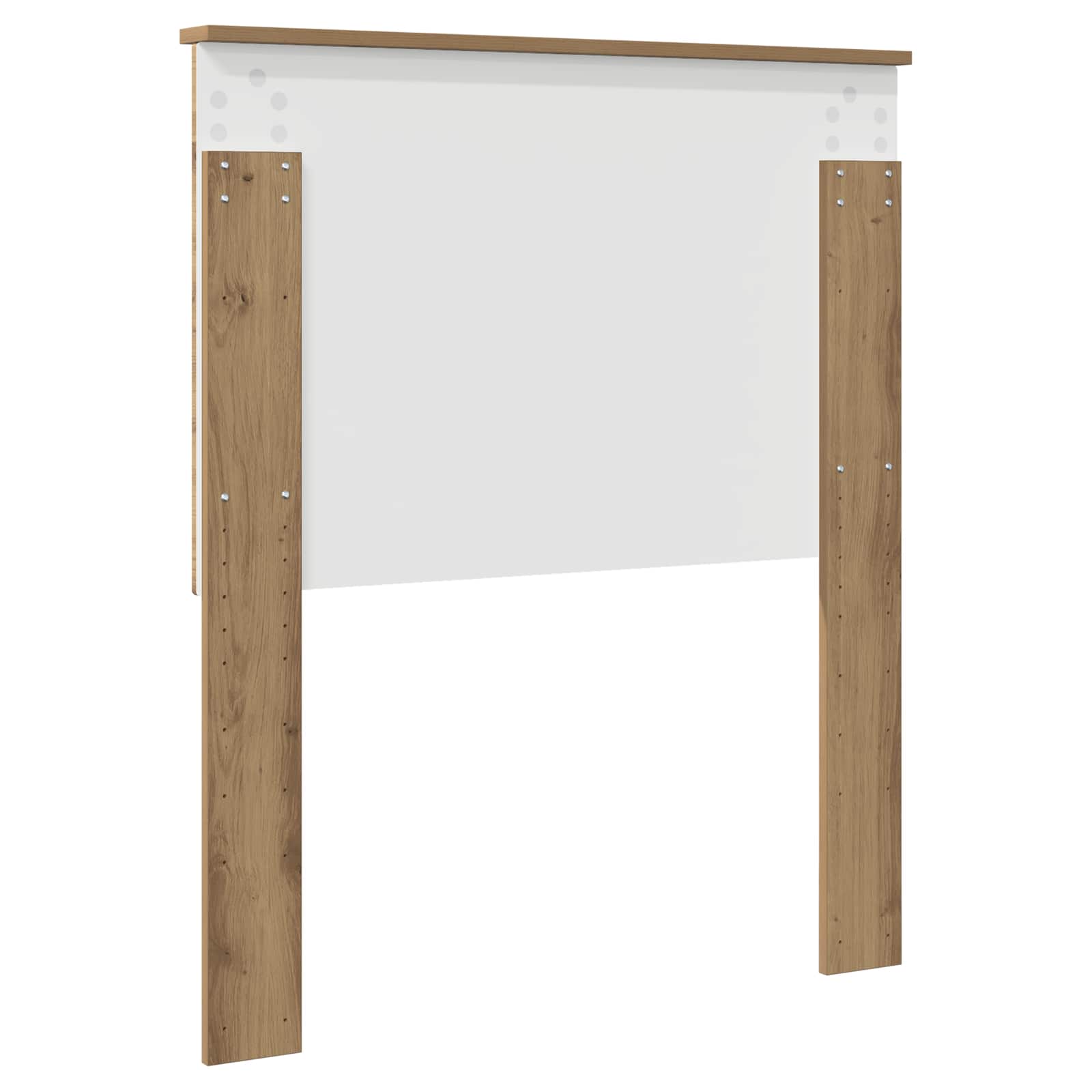 Hoofdbord met hoofdeinde Artisan Eiken 80 cm Bewerkt hout is nu te koop bij PeponiXL, paradijselijk wonen!