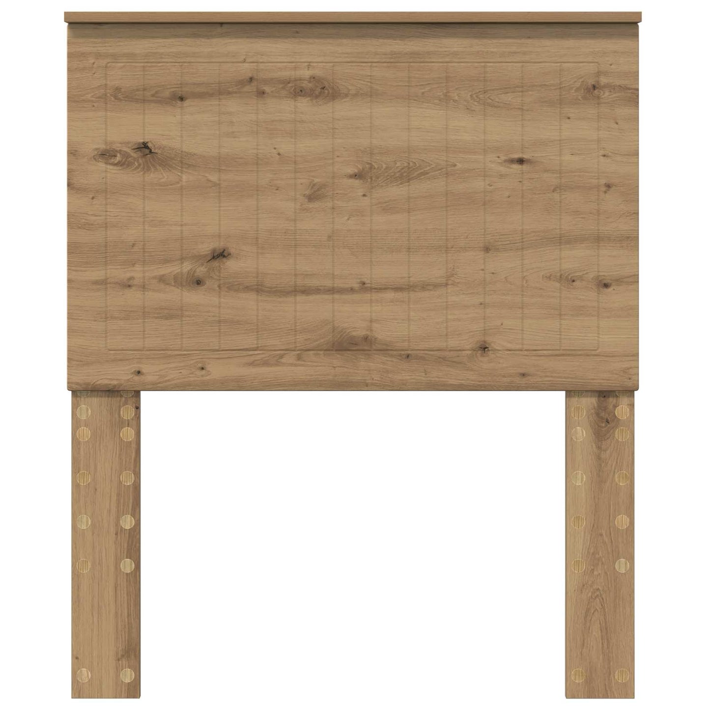 Hoofdbord met hoofdeinde Artisan Eiken 80 cm Bewerkt hout is nu te koop bij PeponiXL, paradijselijk wonen!