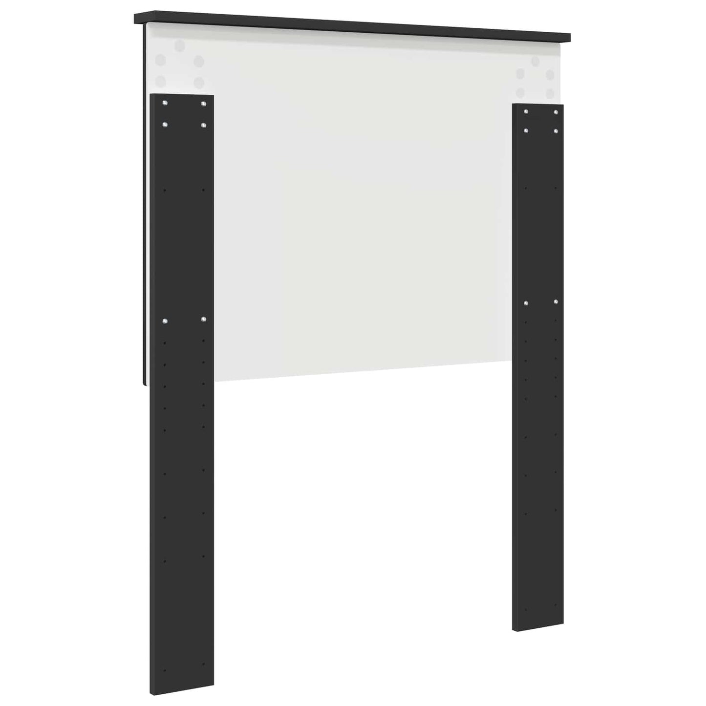 Hoofdbord met hoofdeinde Zwart Eiken 75 cm Bewerkt hout is nu te koop bij PeponiXL, paradijselijk wonen!