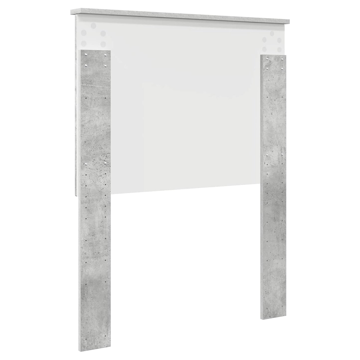 Hoofdbord met hoofdeinde Beton Grijs 75 cm Bewerkt hout is nu te koop bij PeponiXL, paradijselijk wonen!