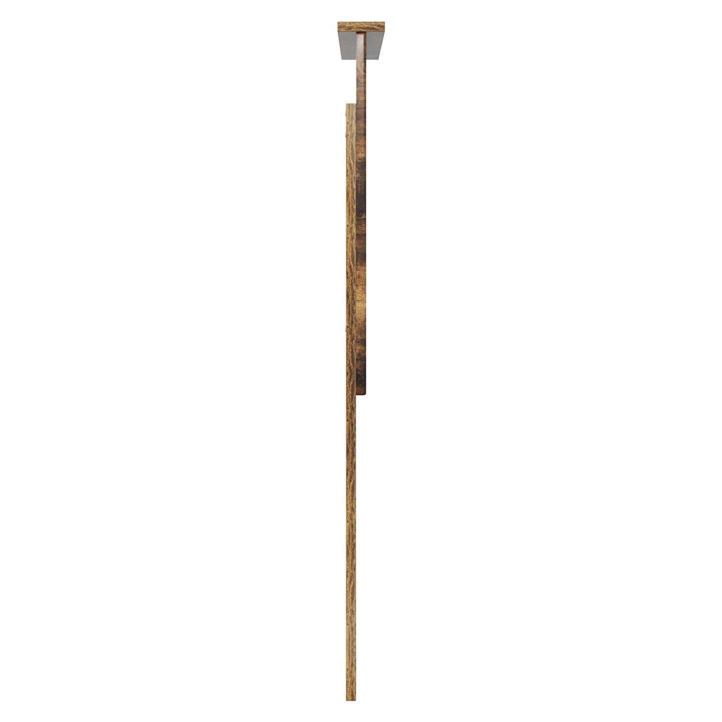 Hoofdbord met hoofdeinde Gerookt eiken 75 cm Bewerkt hout is nu te koop bij PeponiXL, paradijselijk wonen!