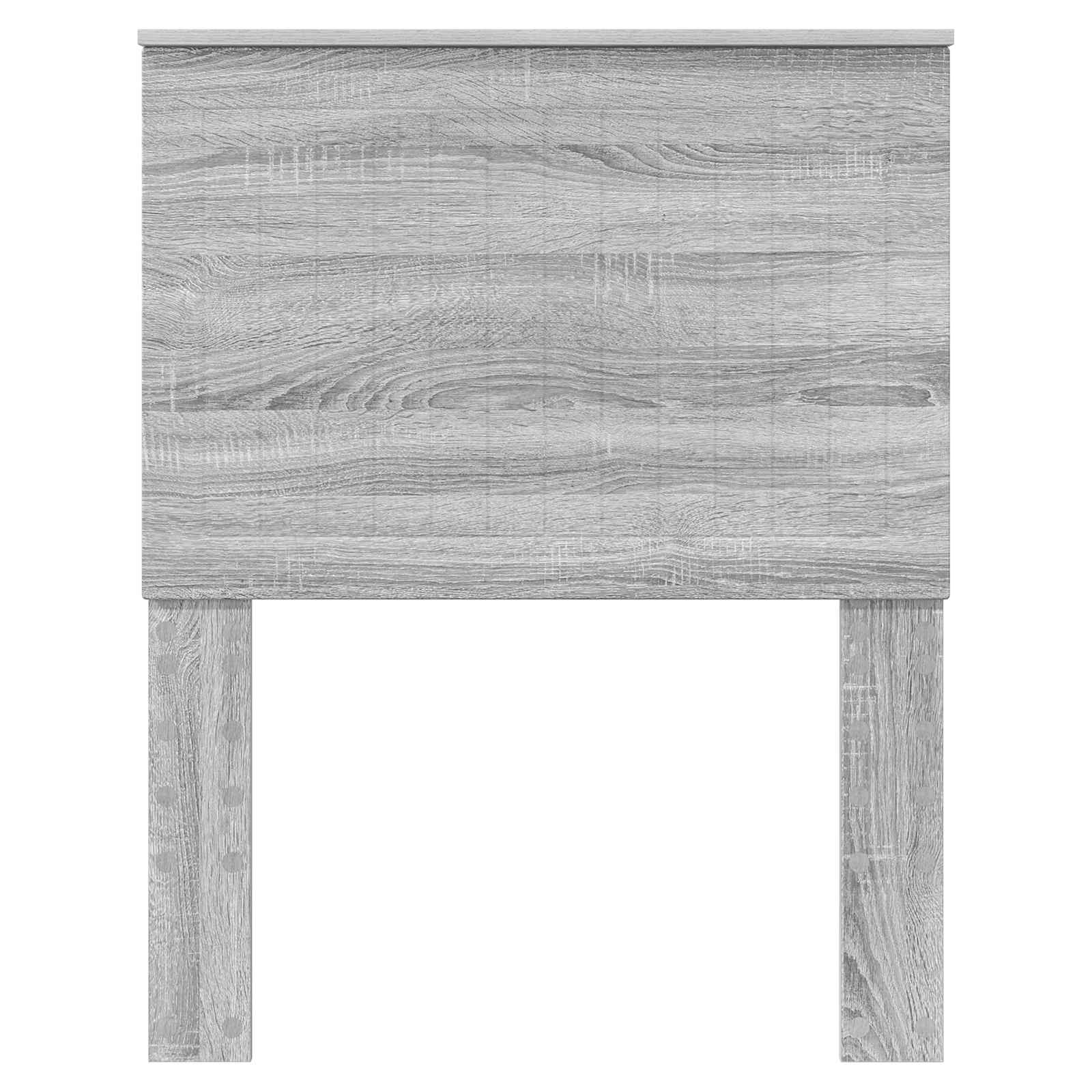 Hoofdbord met hoofdeinde Grijs Sonoma 75 cm Bewerkt hout is nu te koop bij PeponiXL, paradijselijk wonen!