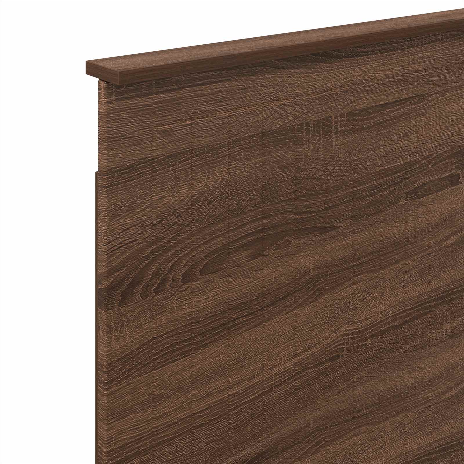 Hoofdbord met hoofdeinde Bruin Eiken 75 cm Bewerkt hout is nu te koop bij PeponiXL, paradijselijk wonen!