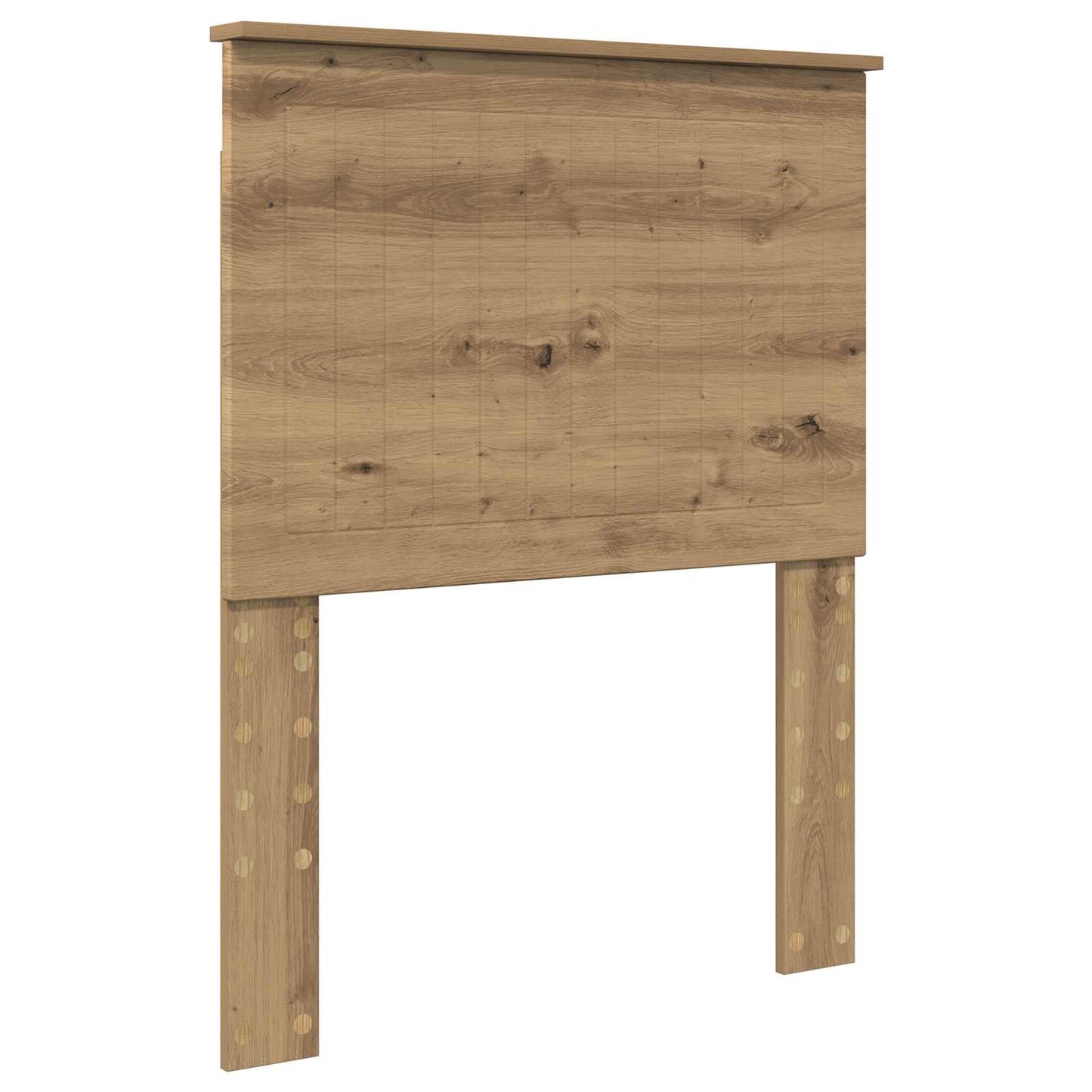 Hoofdbord met hoofdeinde Artisan Eiken 75 cm Bewerkt hout is nu te koop bij PeponiXL, paradijselijk wonen!