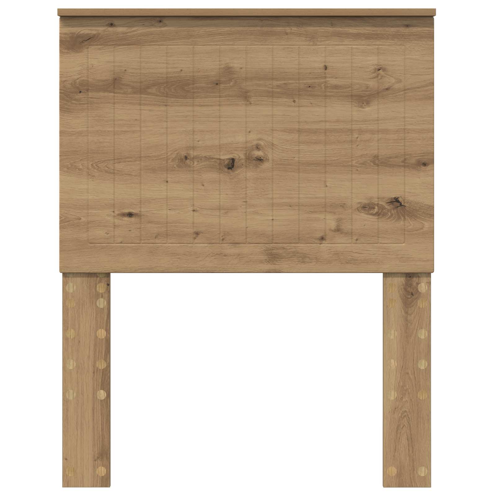 Hoofdbord met hoofdeinde Artisan Eiken 75 cm Bewerkt hout is nu te koop bij PeponiXL, paradijselijk wonen!