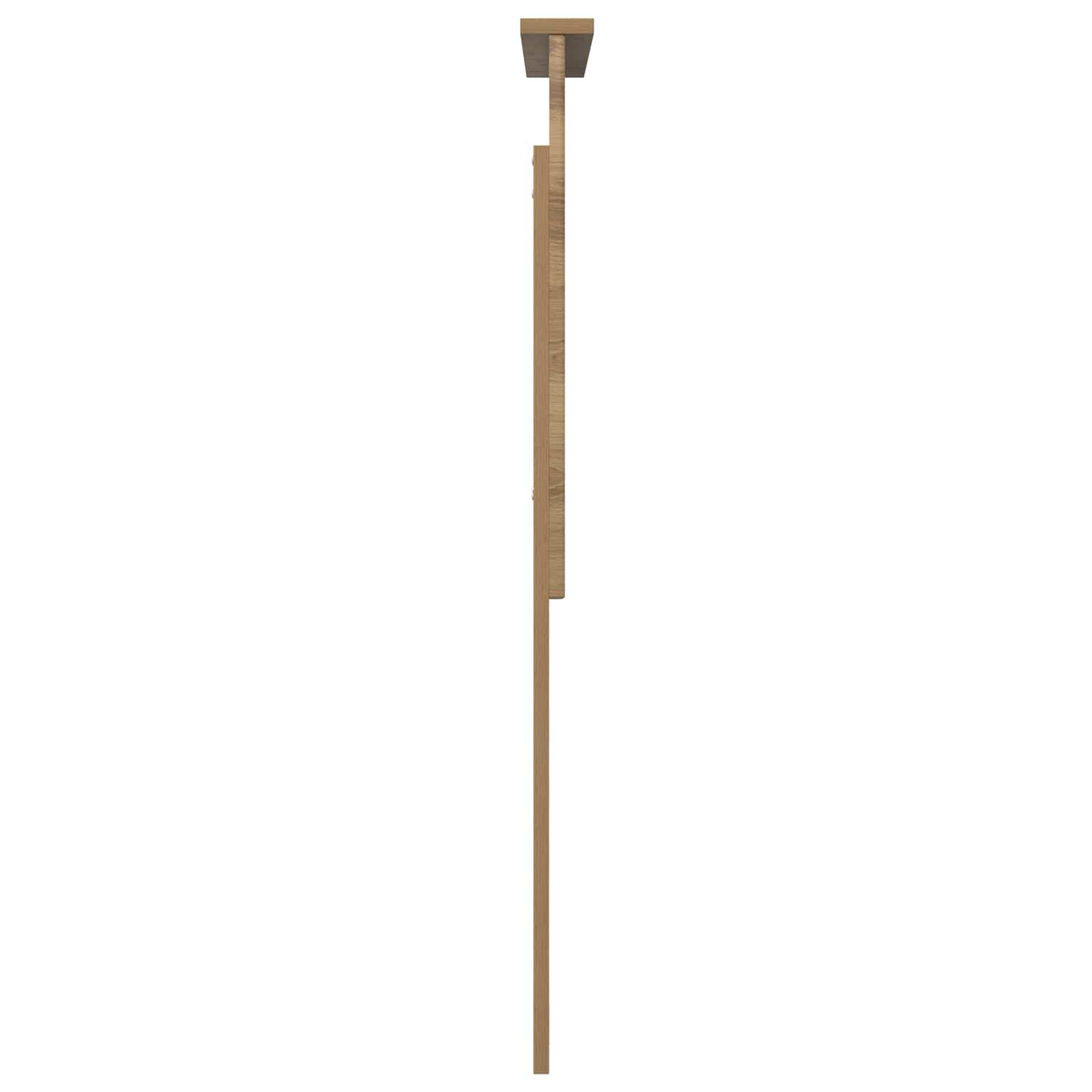 Hoofdbord met hoofdeinde Artisan Eiken 75 cm Bewerkt hout is nu te koop bij PeponiXL, paradijselijk wonen!