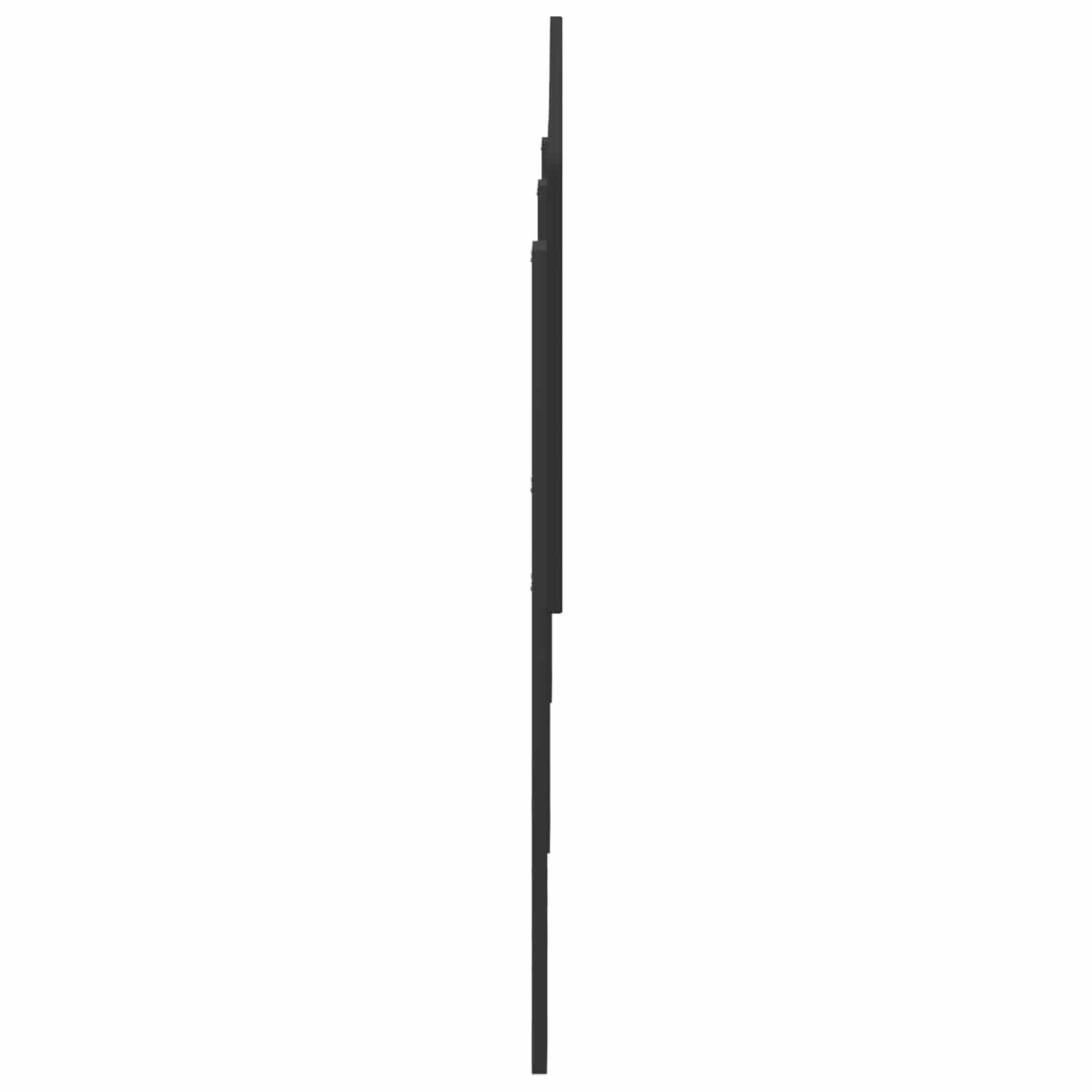 Hoofdbord Zwart Eiken Bewerkt hout is nu te koop bij PeponiXL, paradijselijk wonen!