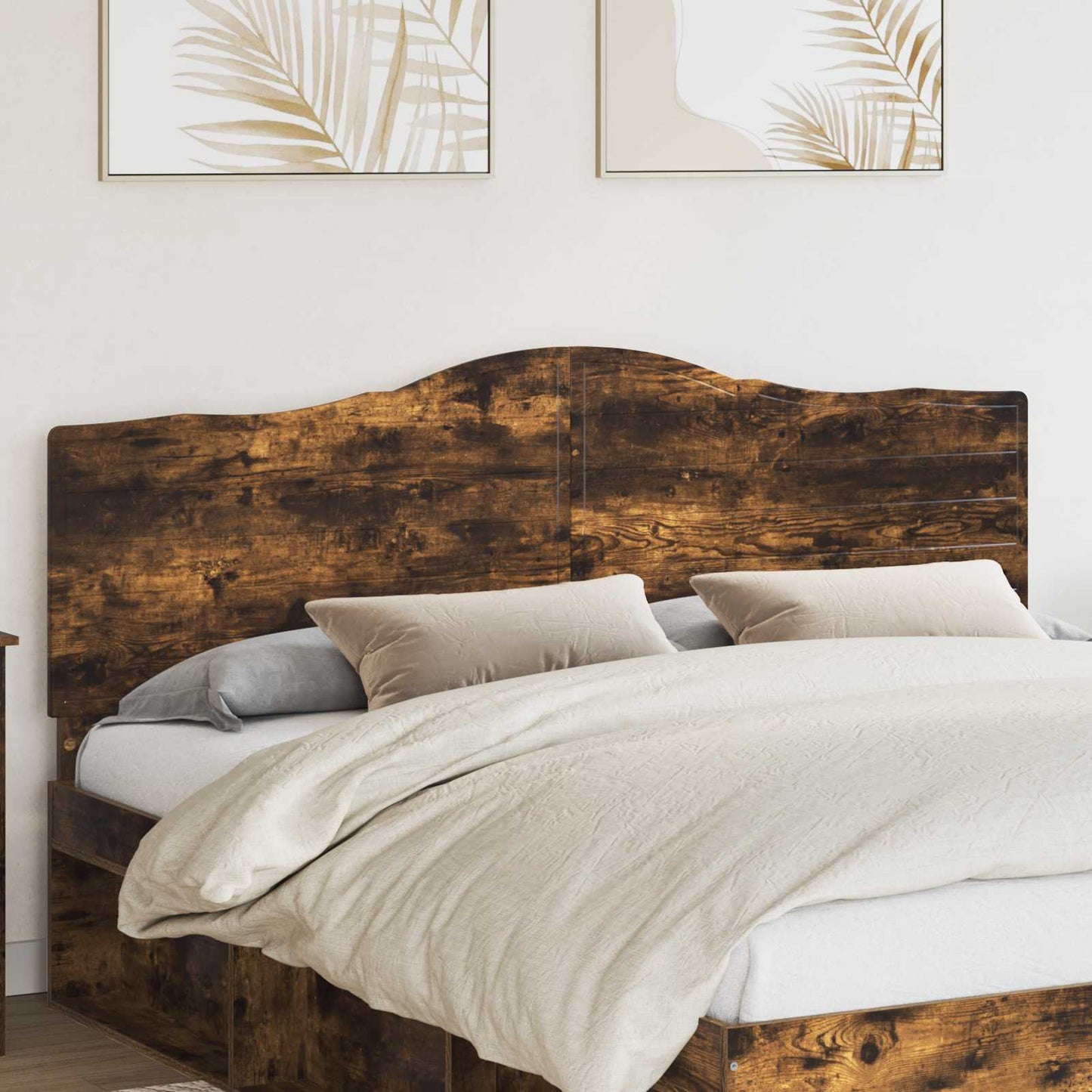 Hoofdbord Gerookt eiken Bewerkt hout is nu te koop bij PeponiXL, paradijselijk wonen!