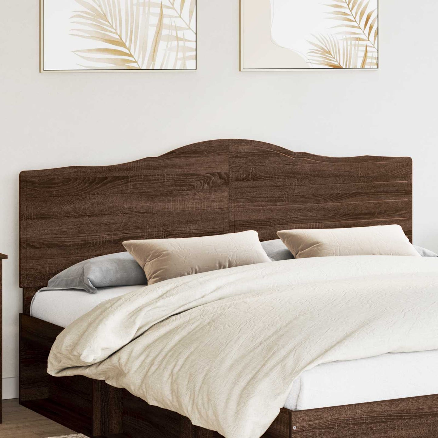 Hoofdbord Bruin Eiken Bewerkt hout is nu te koop bij PeponiXL, paradijselijk wonen!