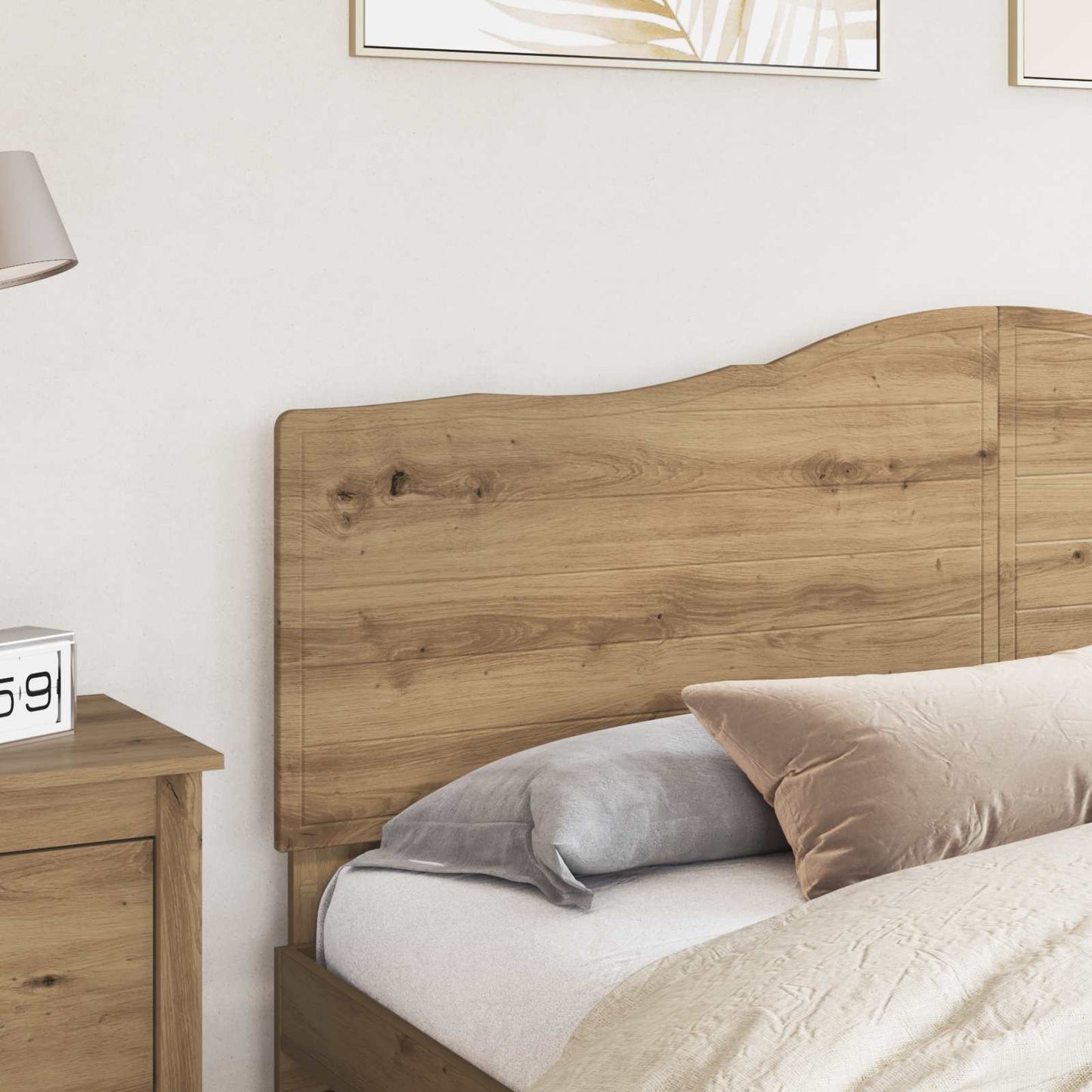Hoofdbord Artisan Eiken Bewerkt hout is nu te koop bij PeponiXL, paradijselijk wonen!