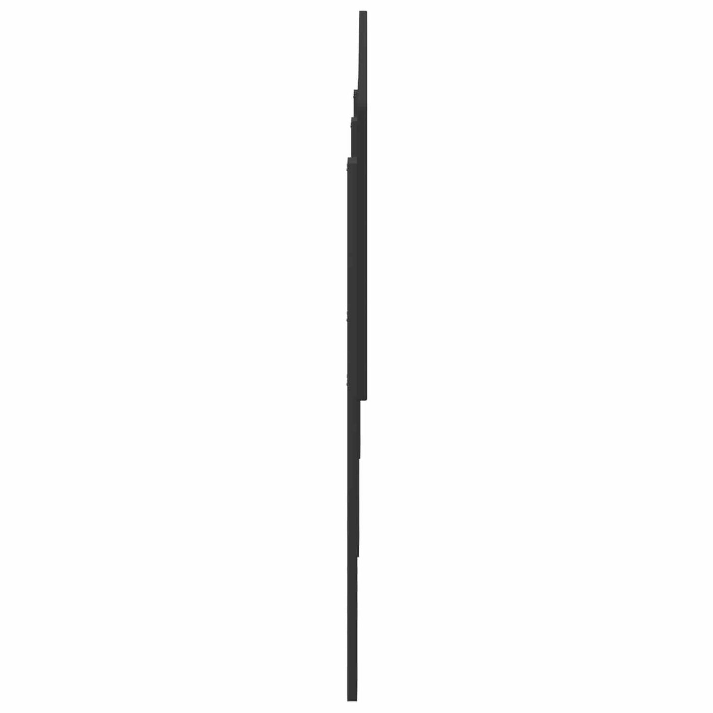 Hoofdbord Zwart Eiken Bewerkt hout is nu te koop bij PeponiXL, paradijselijk wonen!