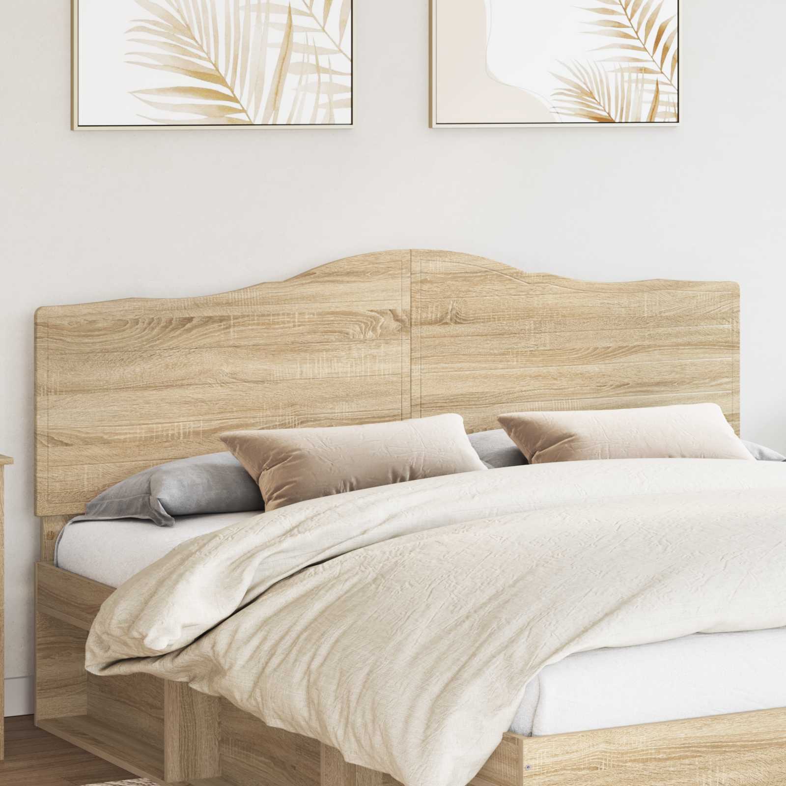 Hoofdbord Sonoma Eiken Bewerkt hout is nu te koop bij PeponiXL, paradijselijk wonen!