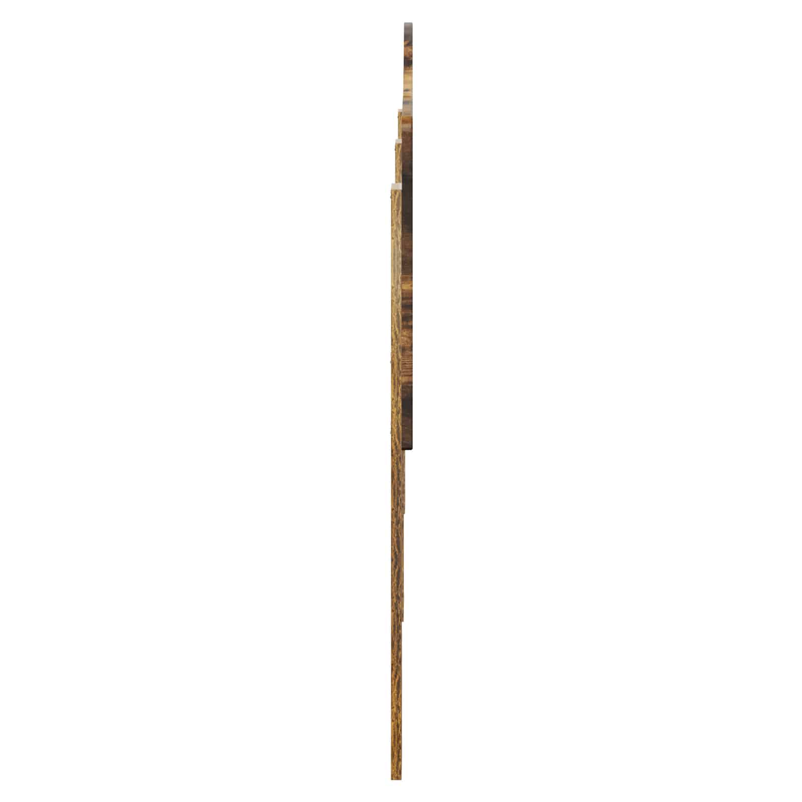 Hoofdbord Gerookt eiken Bewerkt hout is nu te koop bij PeponiXL, paradijselijk wonen!