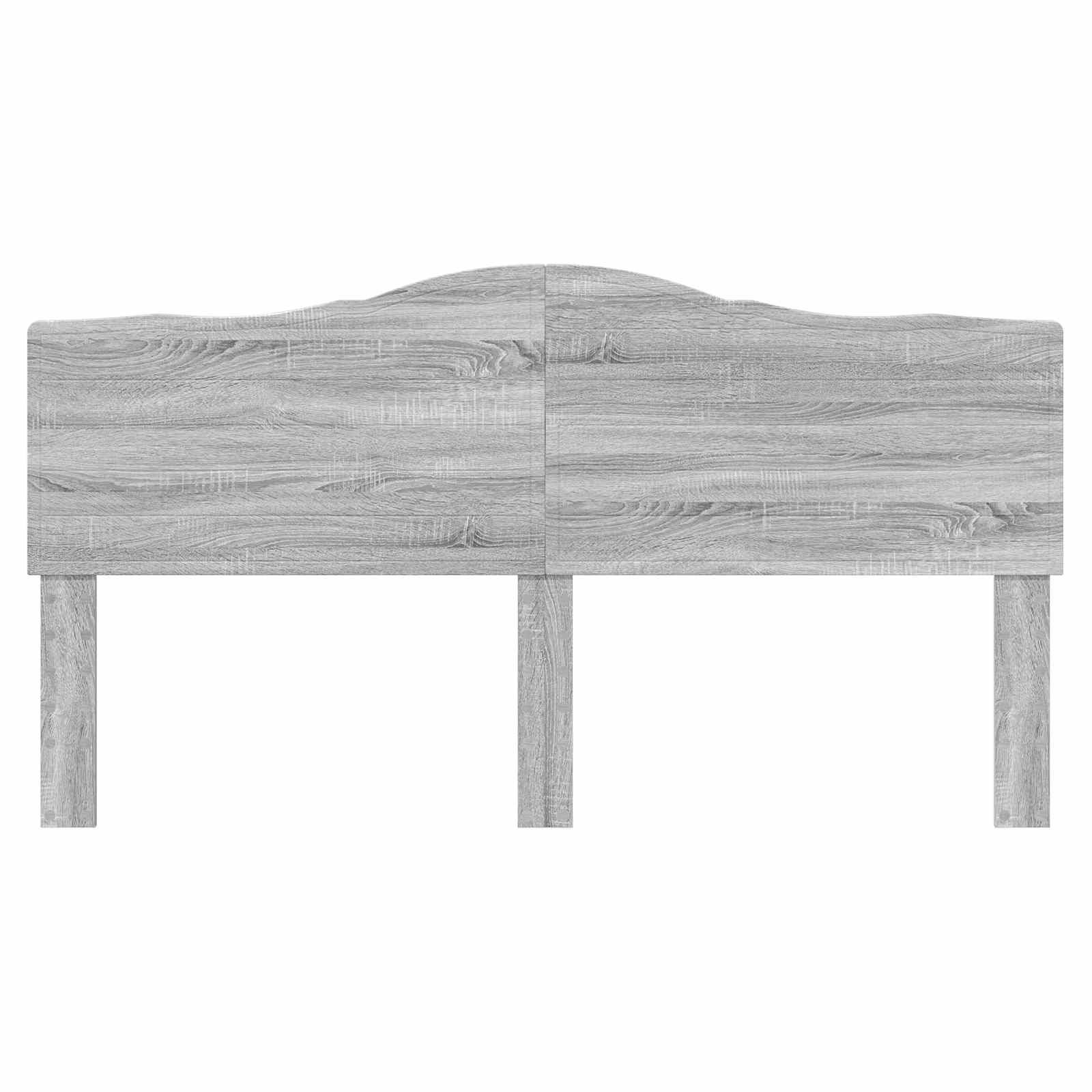 Hoofdbord Grijs Sonoma Bewerkt hout is nu te koop bij PeponiXL, paradijselijk wonen!