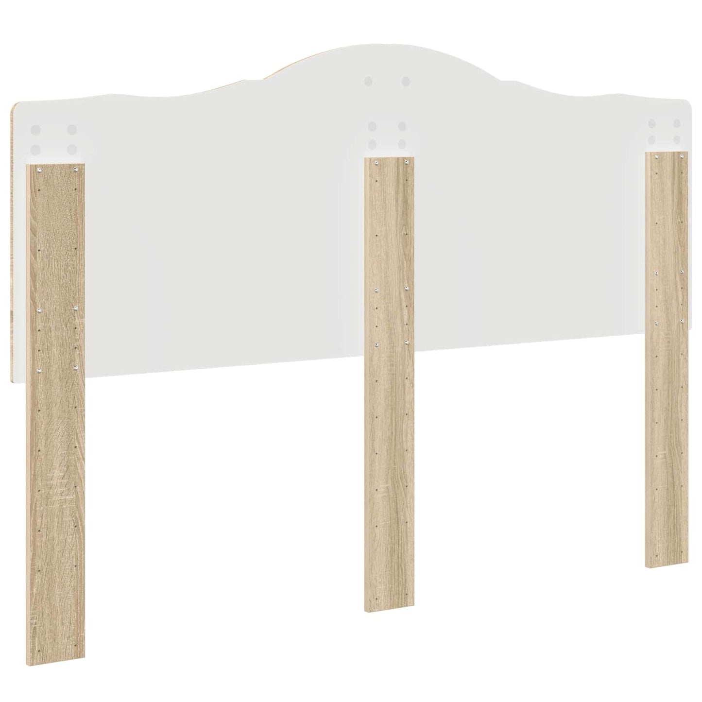 Hoofdbord Sonoma Eiken Bewerkt hout is nu te koop bij PeponiXL, paradijselijk wonen!