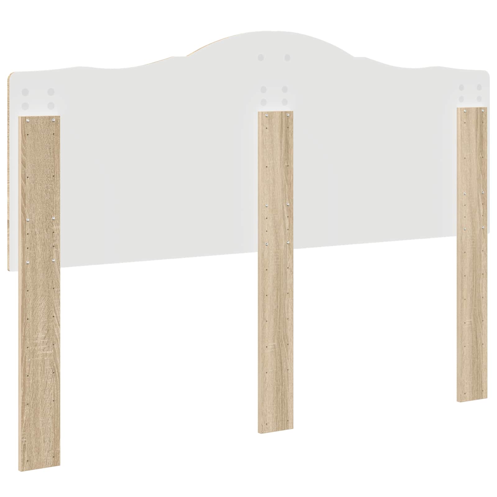 Hoofdbord Sonoma Eiken Bewerkt hout is nu te koop bij PeponiXL, paradijselijk wonen!