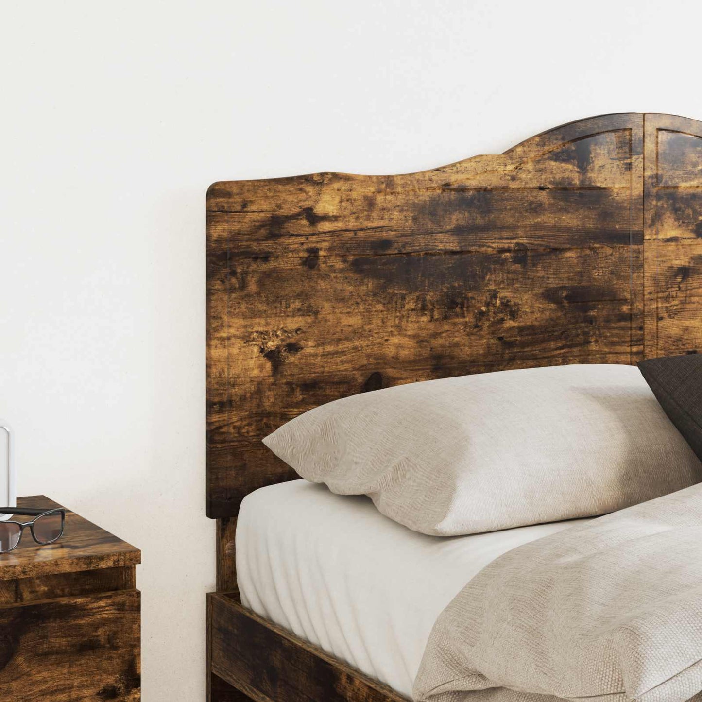 Hoofdbord Gerookt eiken Bewerkt hout is nu te koop bij PeponiXL, paradijselijk wonen!
