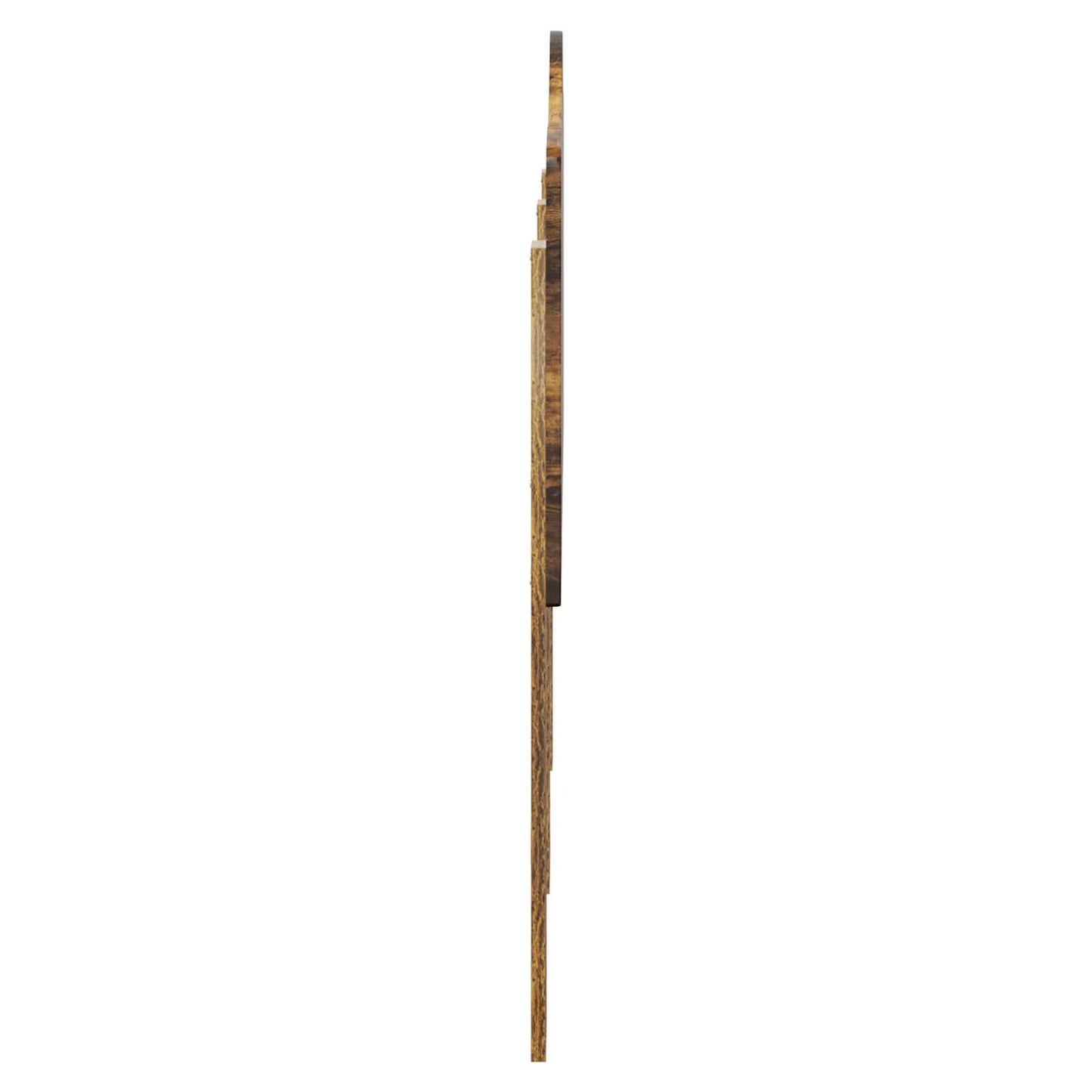 Hoofdbord Gerookt eiken Bewerkt hout is nu te koop bij PeponiXL, paradijselijk wonen!