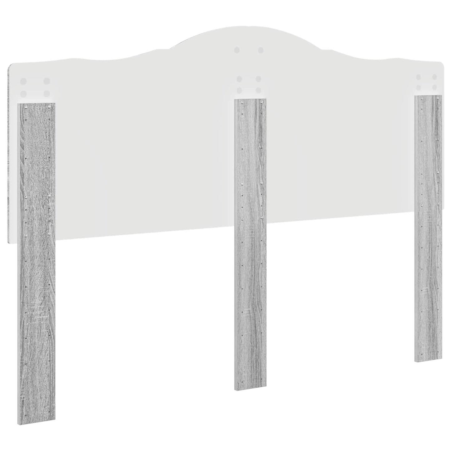 Hoofdbord Grijs Sonoma Bewerkt hout is nu te koop bij PeponiXL, paradijselijk wonen!