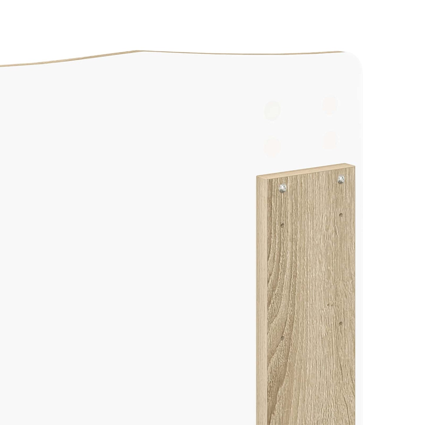 Hoofdbord Sonoma Eiken Bewerkt hout is nu te koop bij PeponiXL, paradijselijk wonen!