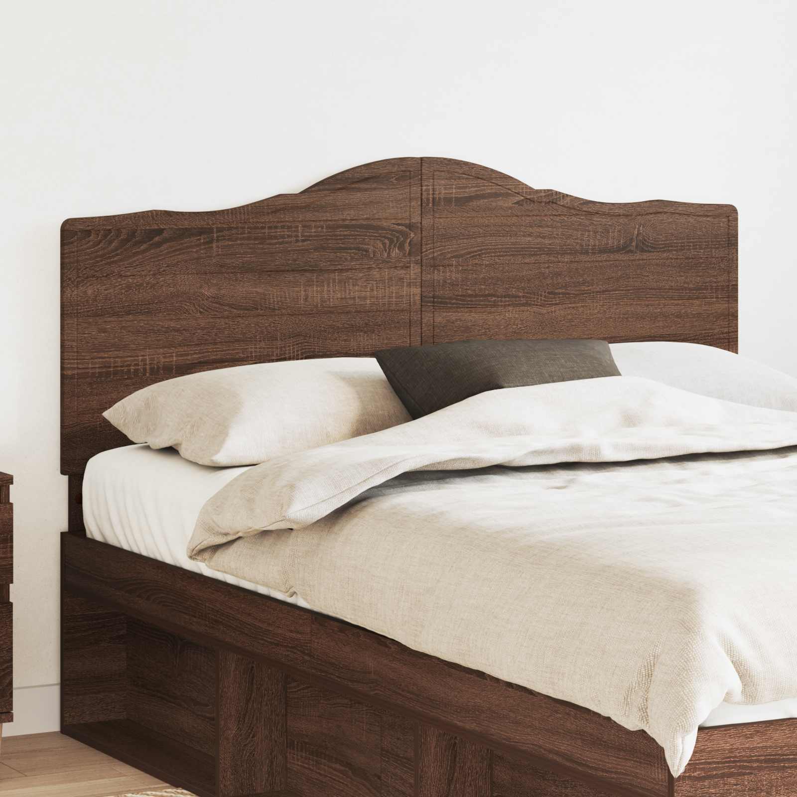 Hoofdbord Bruin Eiken Bewerkt hout is nu te koop bij PeponiXL, paradijselijk wonen!