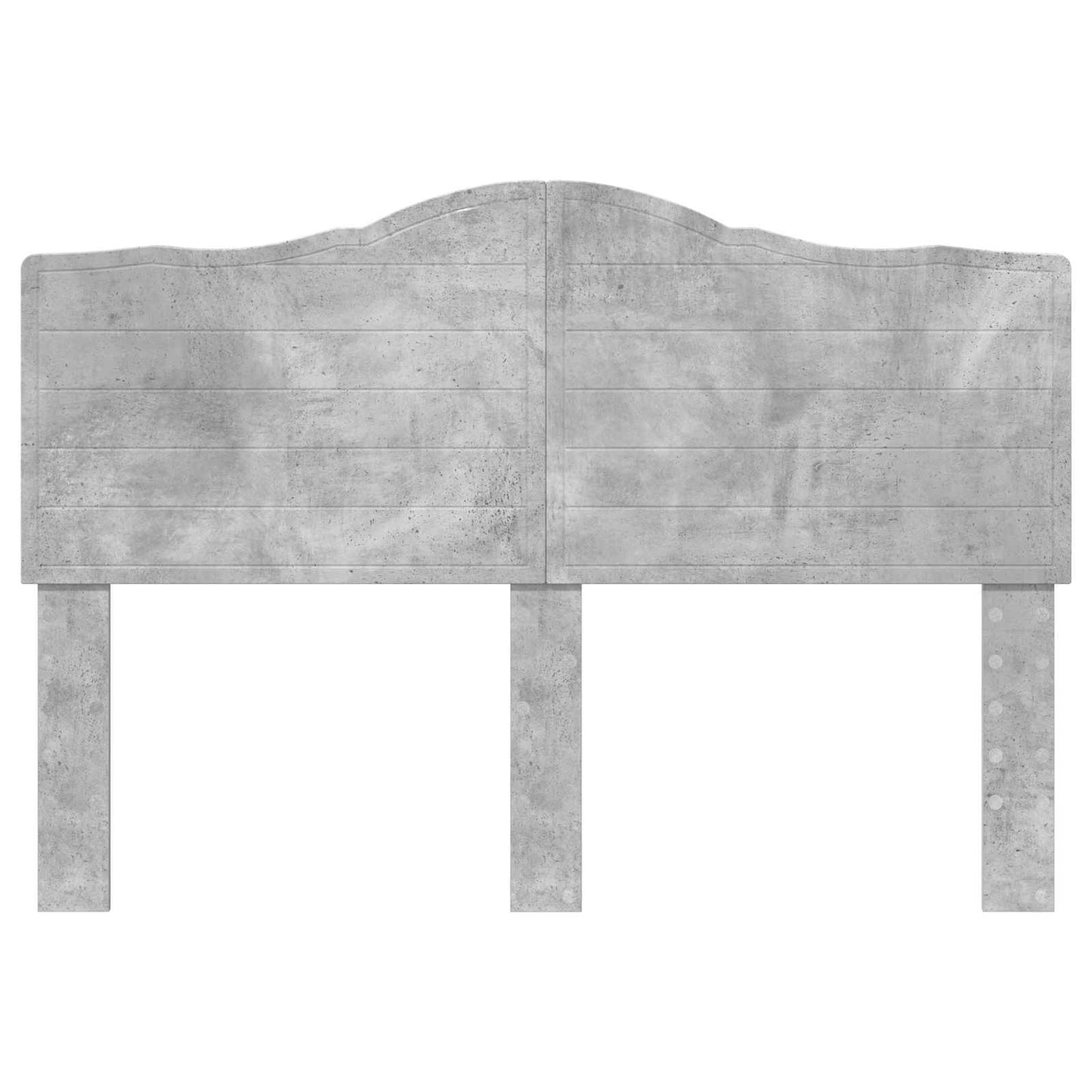 Hoofdbord Beton Grijs Bewerkt hout is nu te koop bij PeponiXL, paradijselijk wonen!