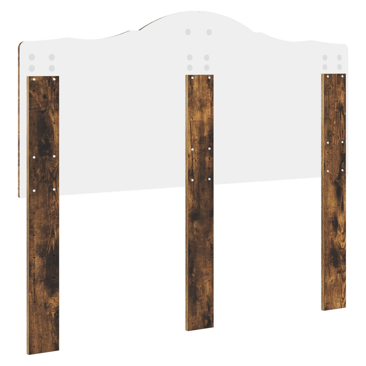 Hoofdbord Gerookt eiken Bewerkt hout is nu te koop bij PeponiXL, paradijselijk wonen!