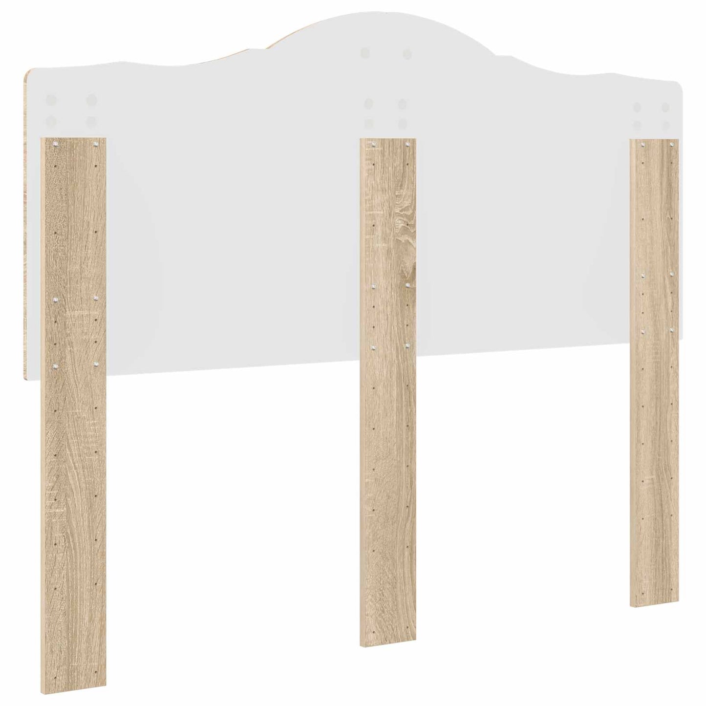 Hoofdbord Sonoma Eiken Bewerkt hout is nu te koop bij PeponiXL, paradijselijk wonen!