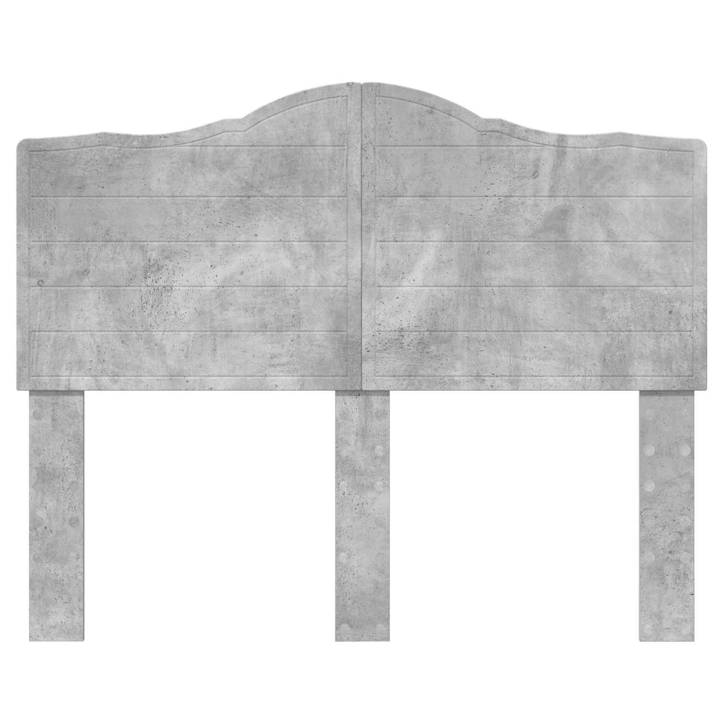 Hoofdbord Beton Grijs Bewerkt hout is nu te koop bij PeponiXL, paradijselijk wonen!