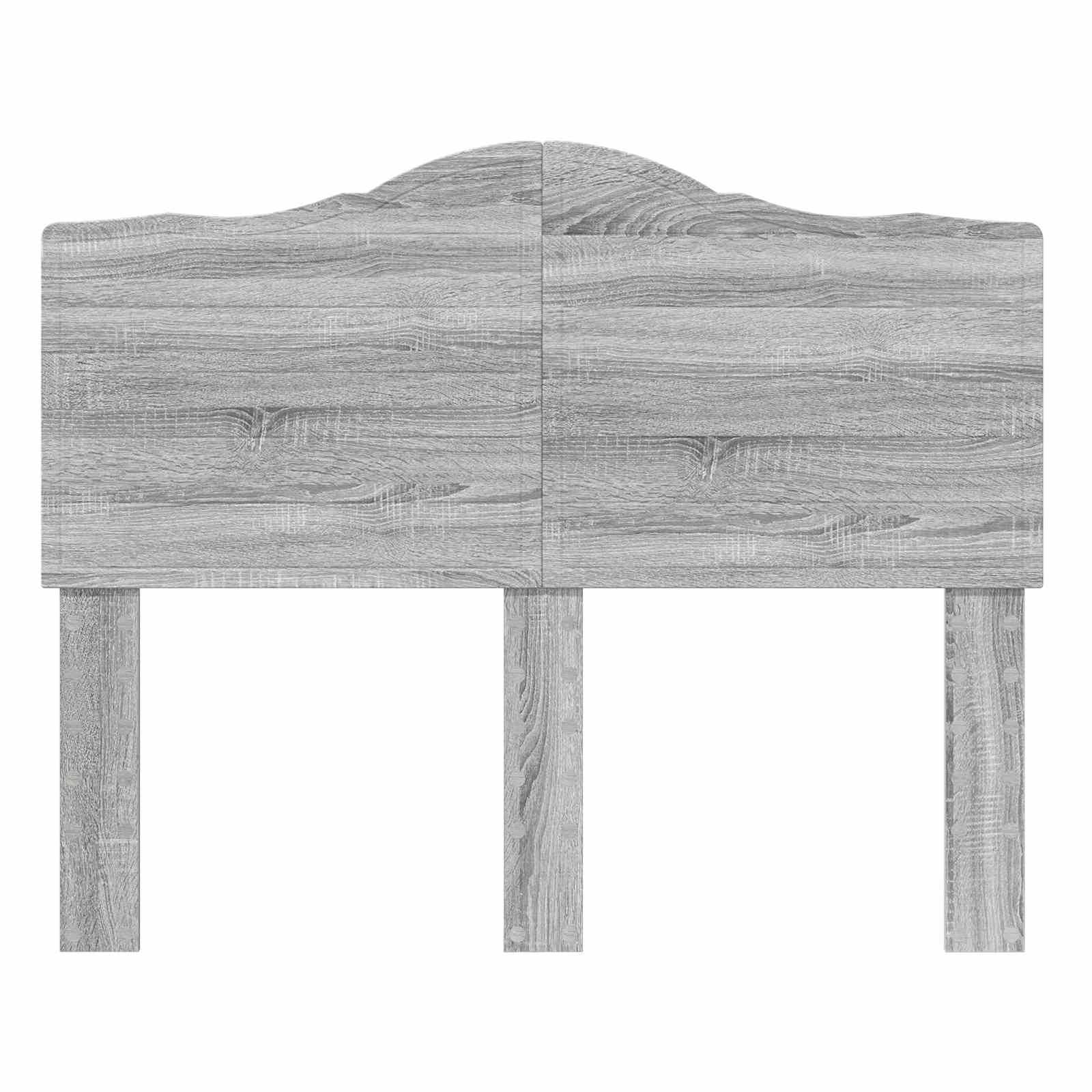 Hoofdbord Grijs Sonoma Bewerkt hout is nu te koop bij PeponiXL, paradijselijk wonen!