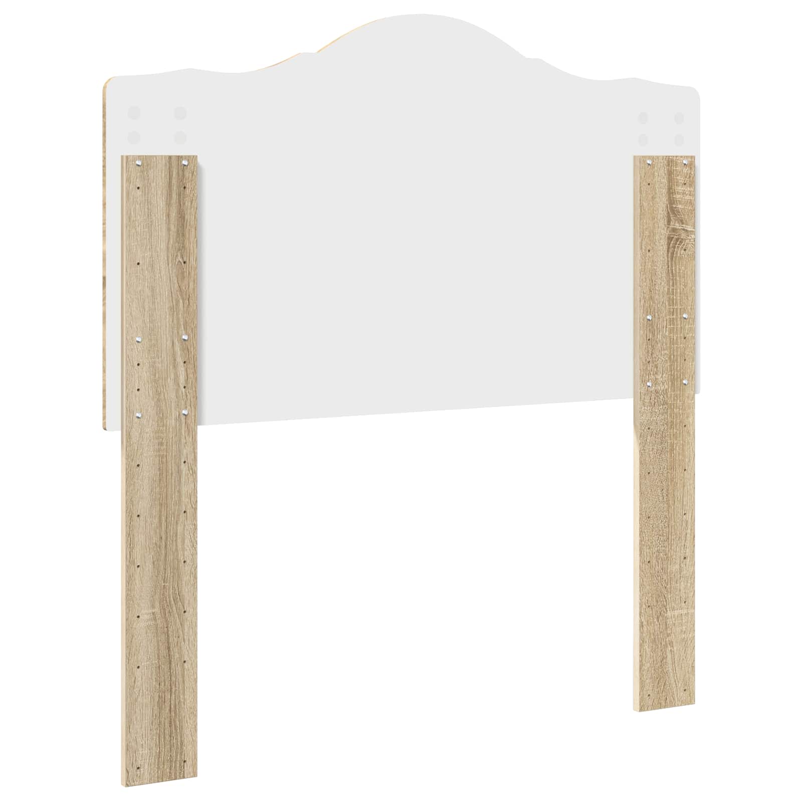 Hoofdbord Sonoma Eiken Bewerkt hout is nu te koop bij PeponiXL, paradijselijk wonen!