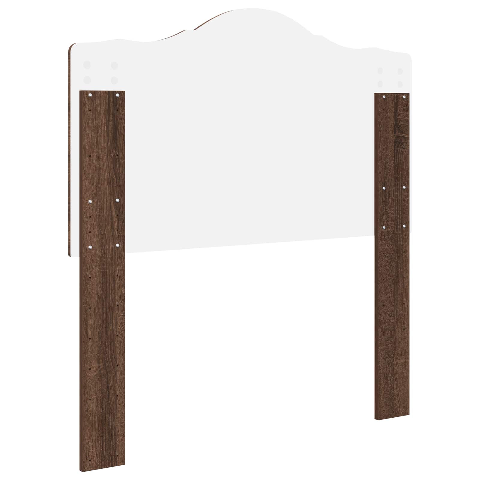 Hoofdbord Bruin Eiken Bewerkt hout is nu te koop bij PeponiXL, paradijselijk wonen!